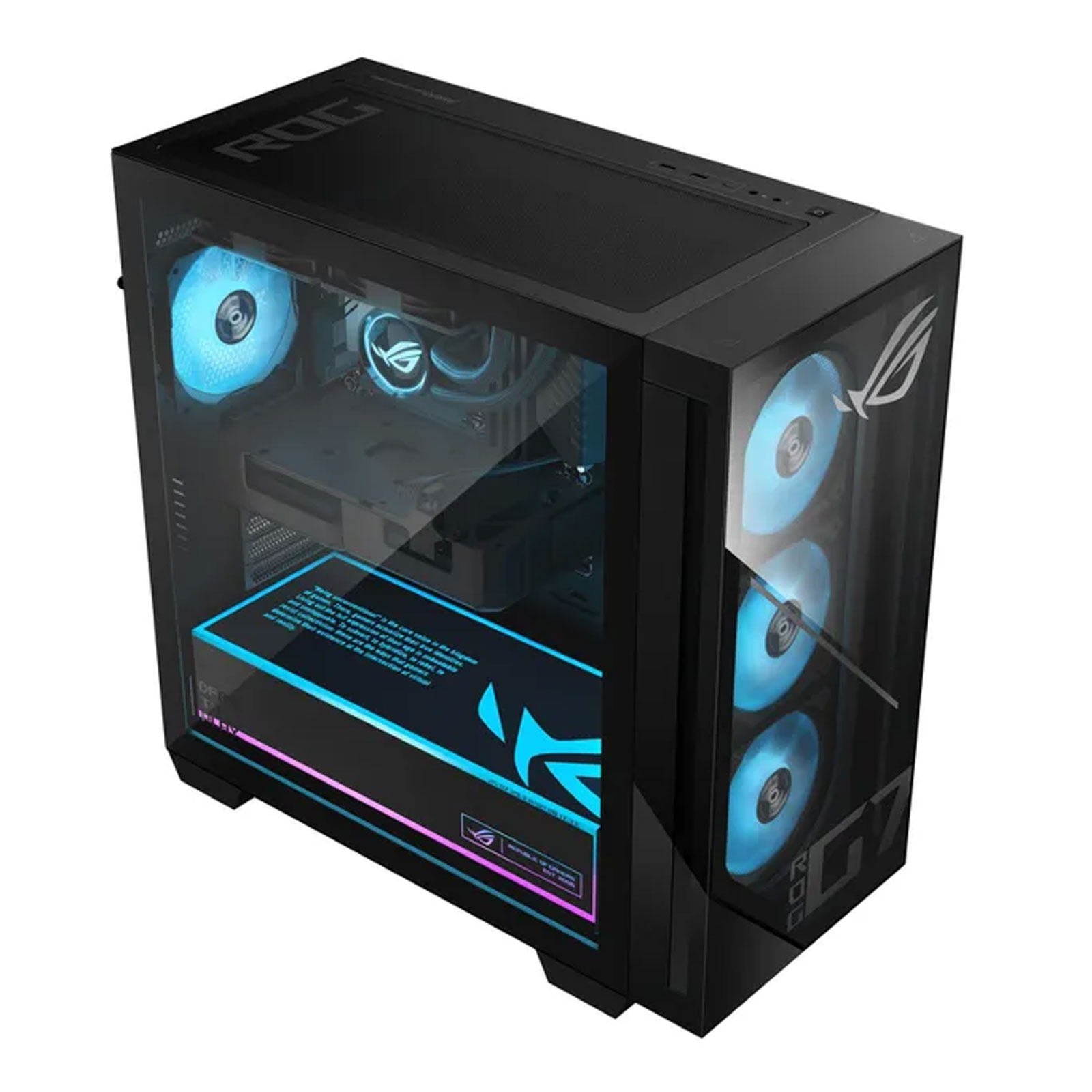 ASUS Gaming-PC ROG G700 G700TF-09285K184W, Intel Core Ultra 9 285K, 64 GB, 1 TB M.2 SSD, NVIDIA GeForce RTX 5070 (Schwarz)
