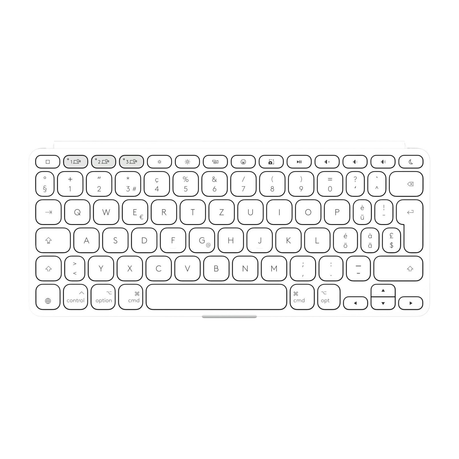 Logitech Keys-To-Go 2 Tablet-Tastatur Logitech Keys-To-Go 2 Tablet-Tastatur