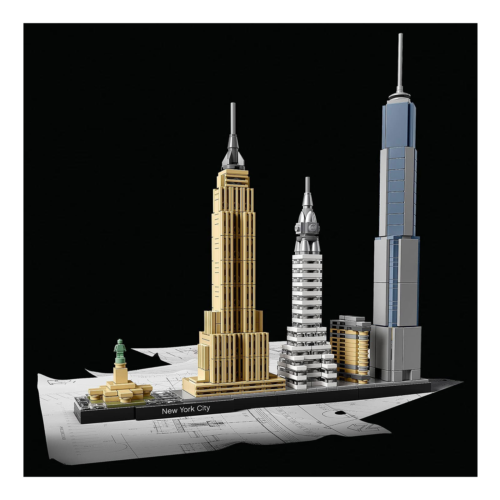 LEGO 21028 Architecture New York City, Skyline-Kollektion mit Freiheisstatue