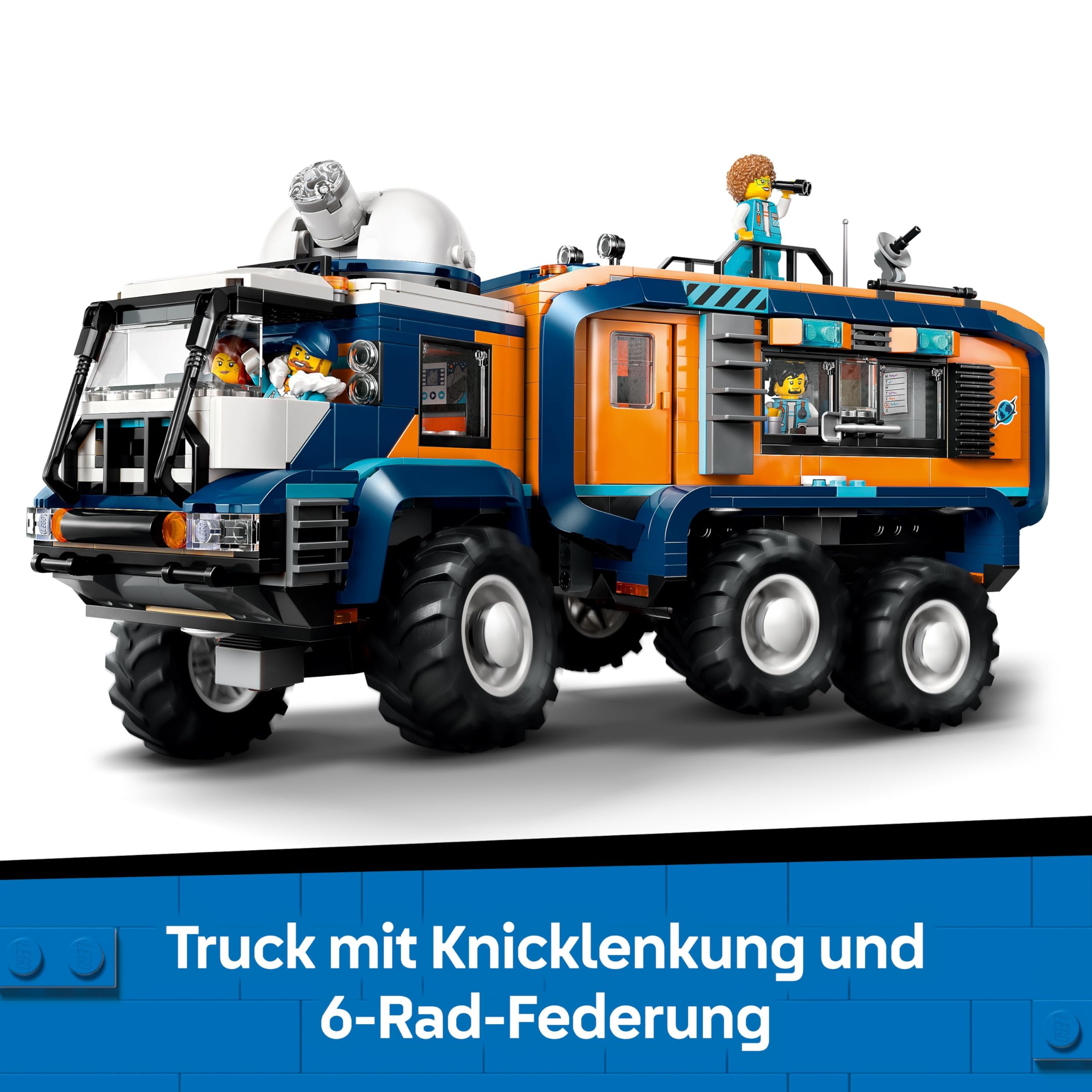 LEGO City Arktis-Truck mit Labor – BAU- und Spielset 60471
