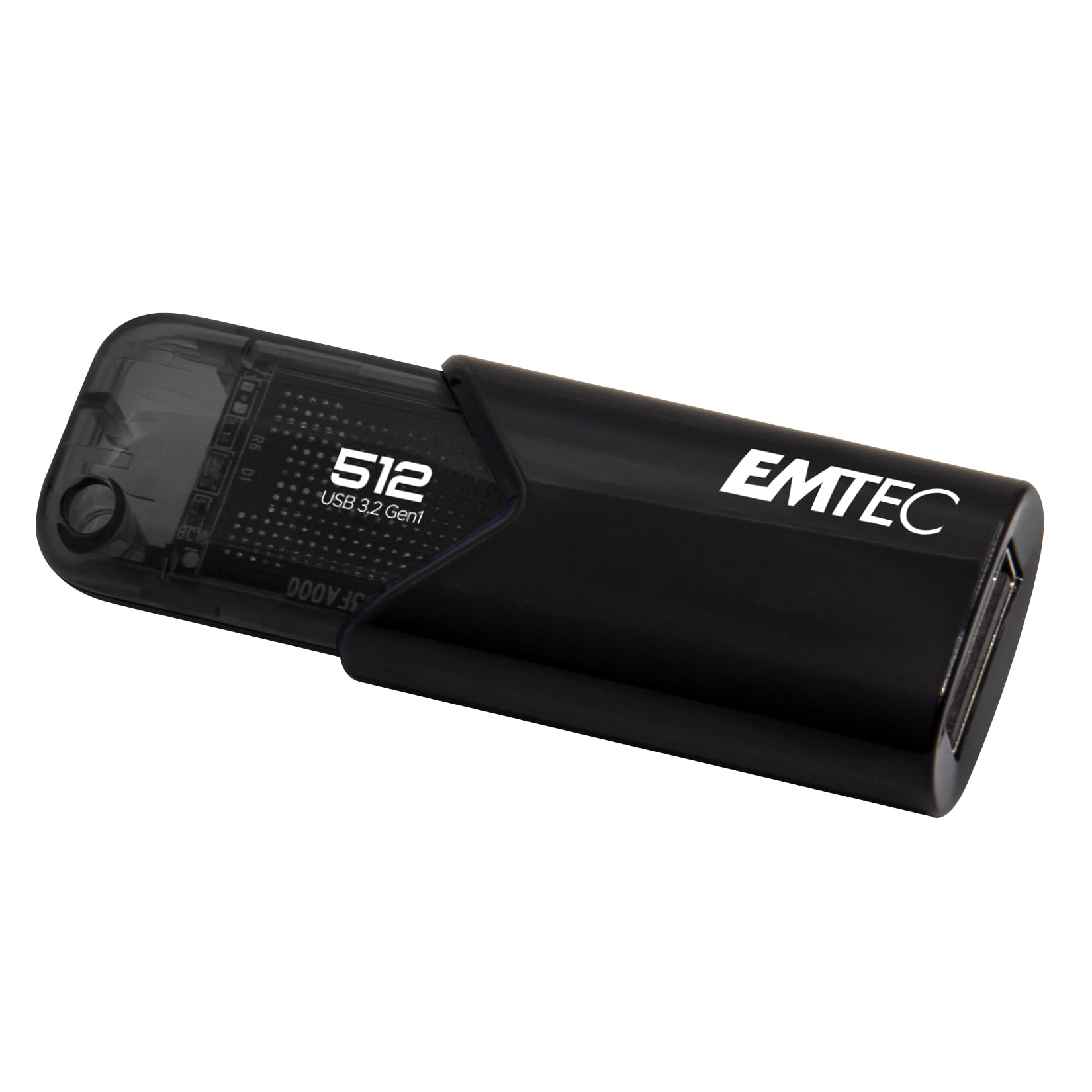 Emtec B110 Click Easy 3.2 512GB USB Type-A 3.2 Gen 2 (3.1 Gen 2) schwarz