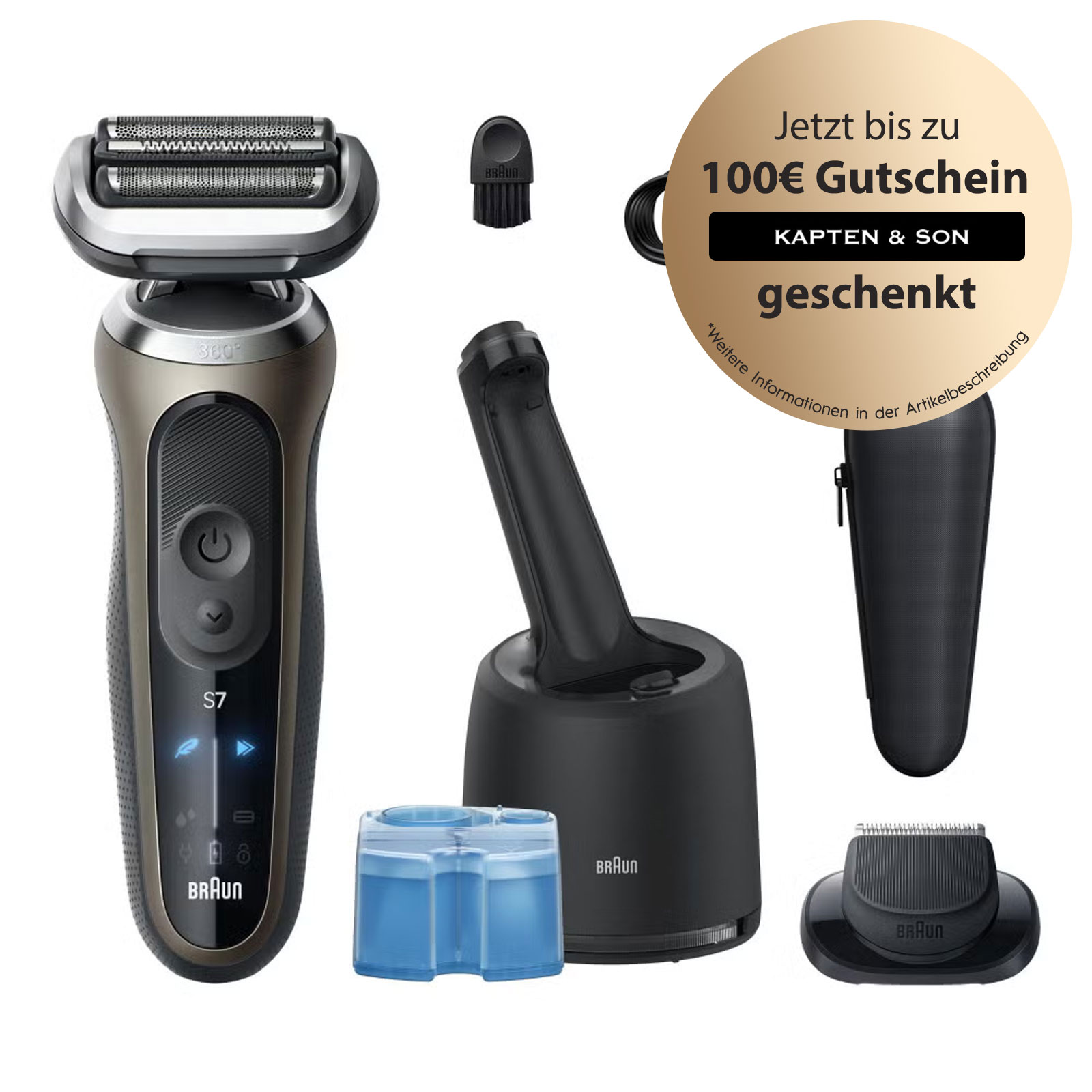 BRAUN Braun Series 7 72-G7200cc Elektrorasierer