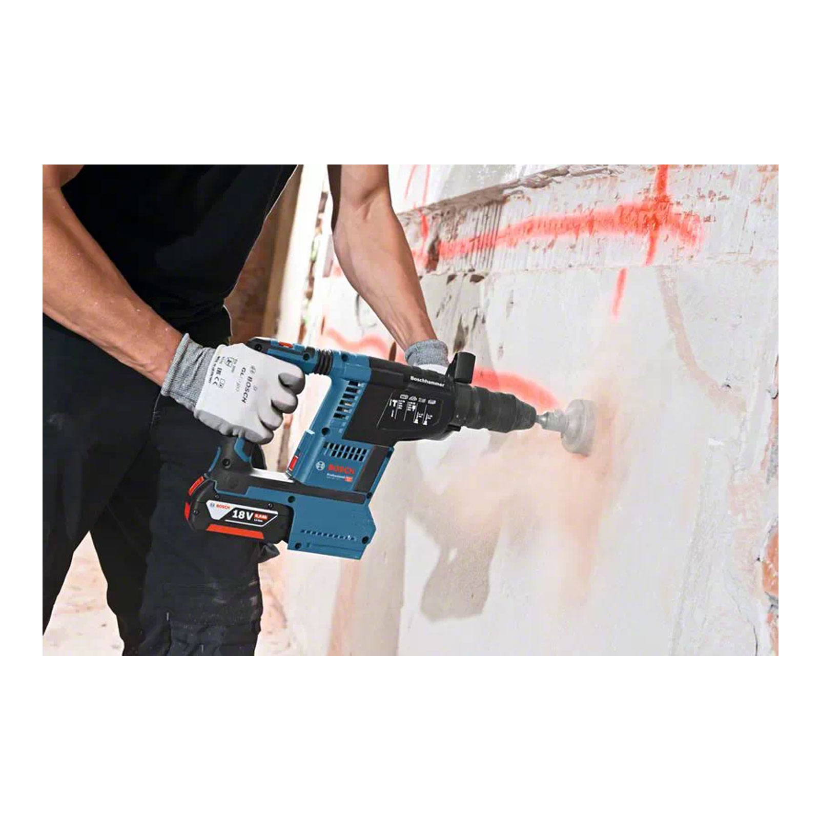 Bosch Professional GBH 18V-26F Bohrhammer (Akku)