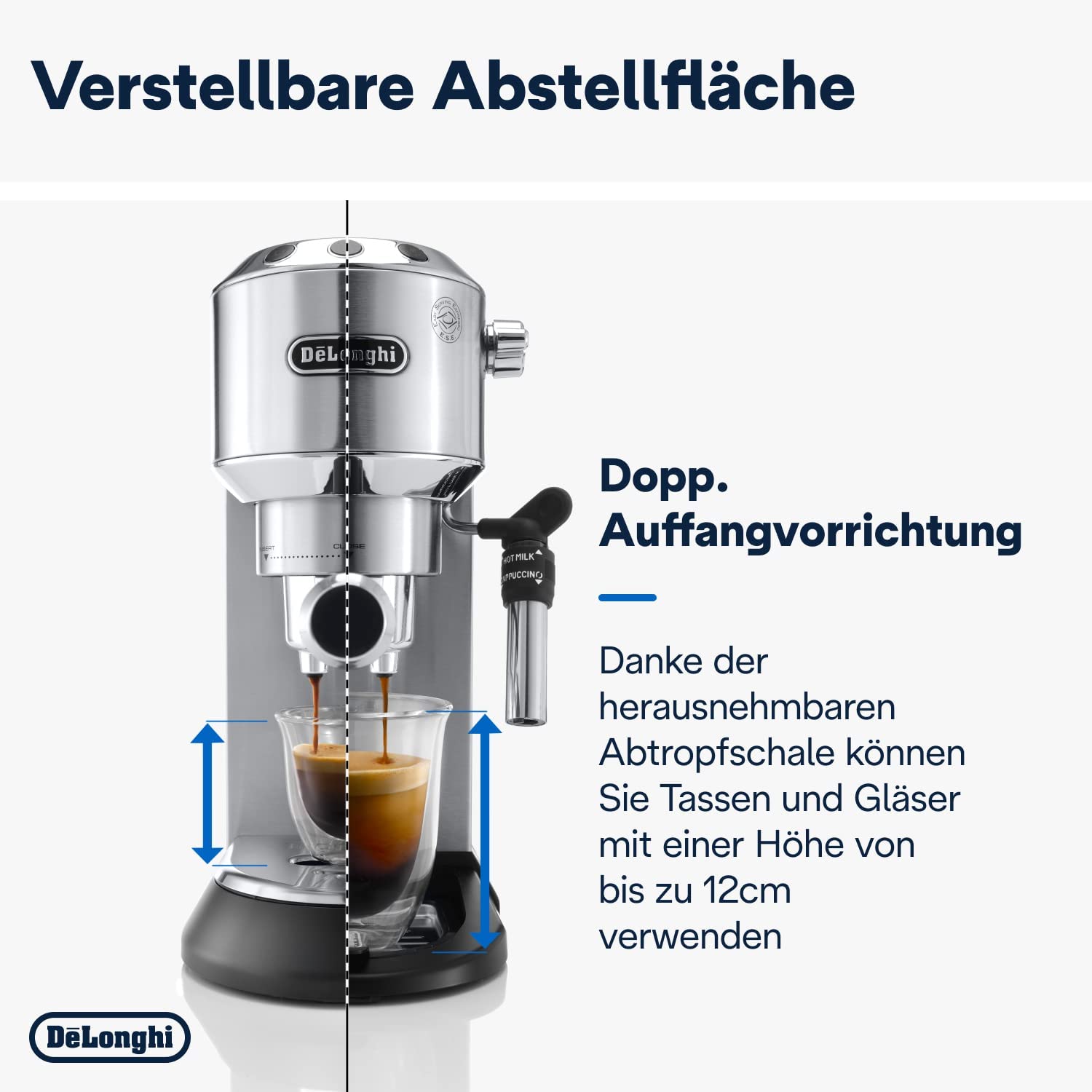 De'Longhi Dedica Style EC 685 Espresso Siebträgermaschine