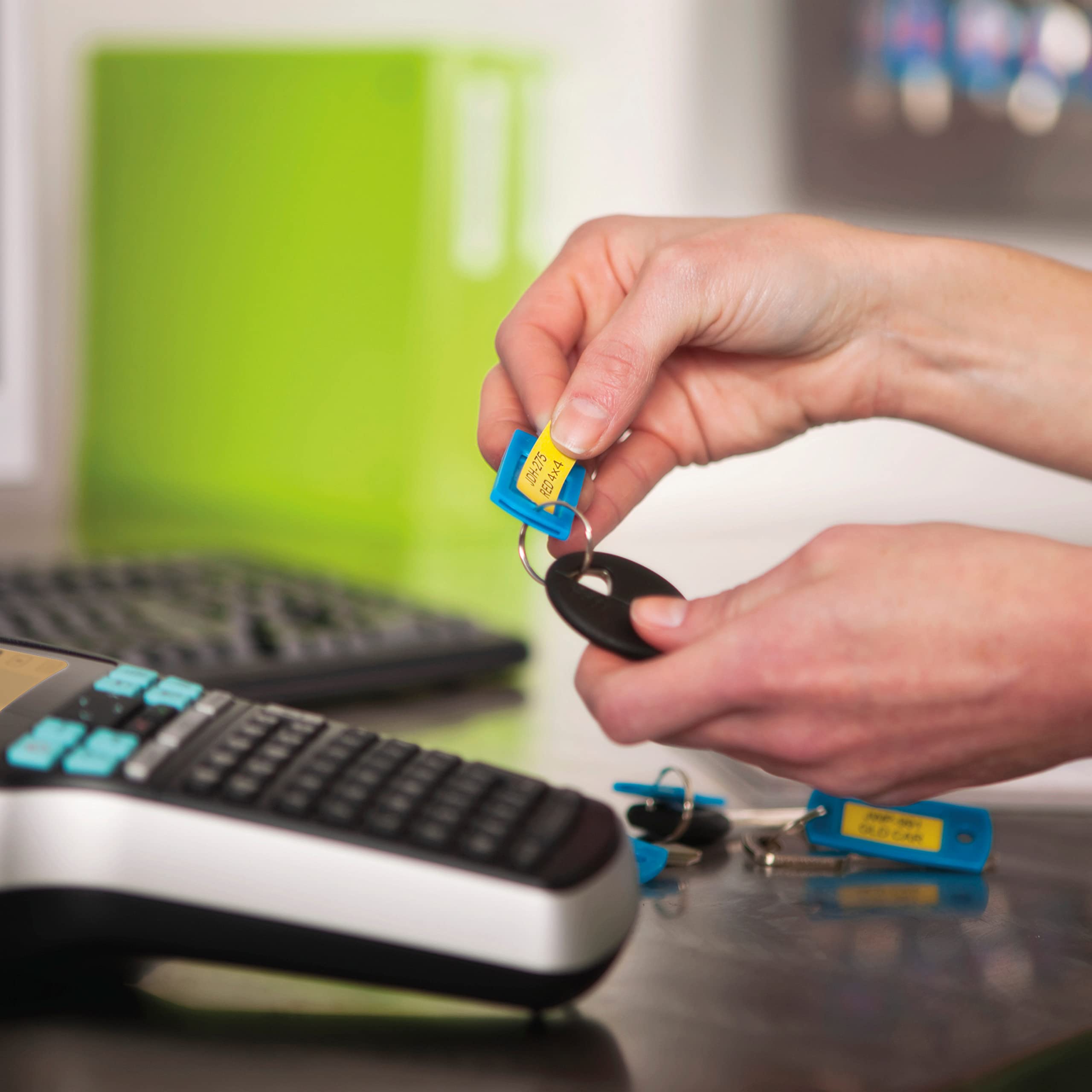 Dymo LabelManager 420P 6/9/12/19 mm D1-Bänder ABC UK/HK Beschriftungsgerät