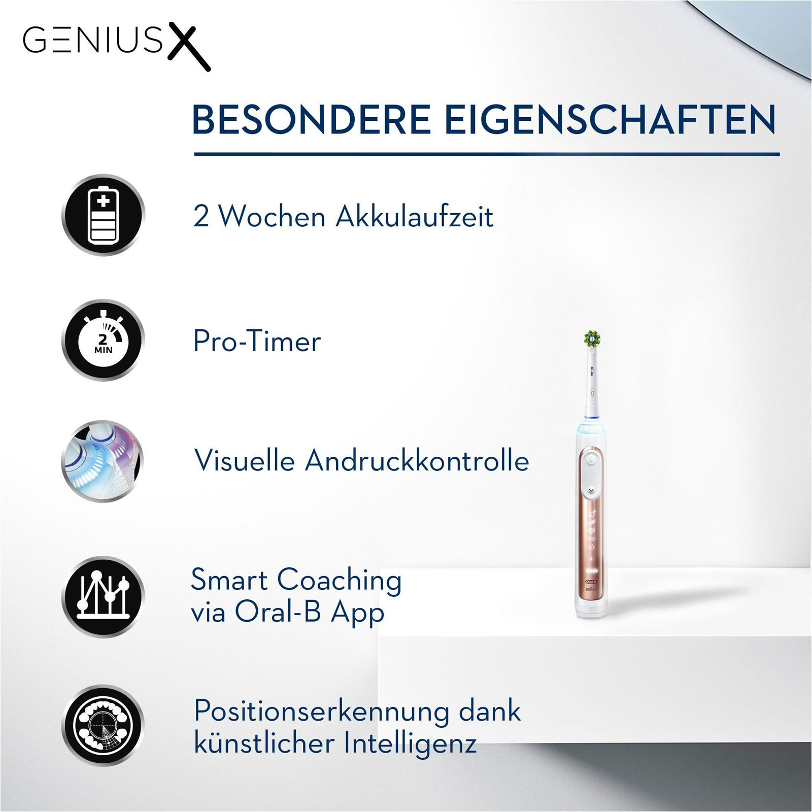 Braun Oral-B Genius X elektrische Zahnbürste