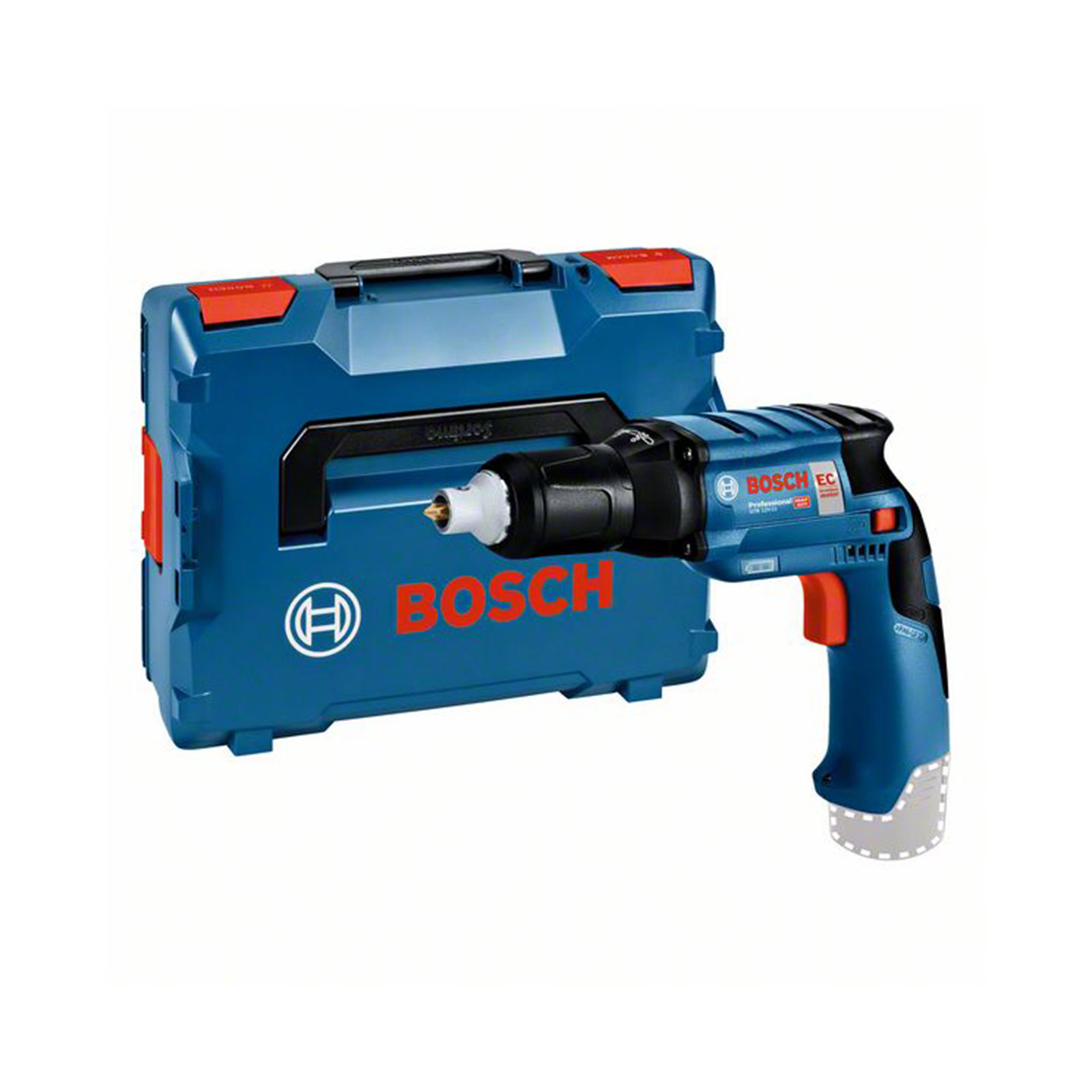 Bosch Professional Akku-Trockenbauschrauber GTB 12V-11, Solo Version, L-BOXX