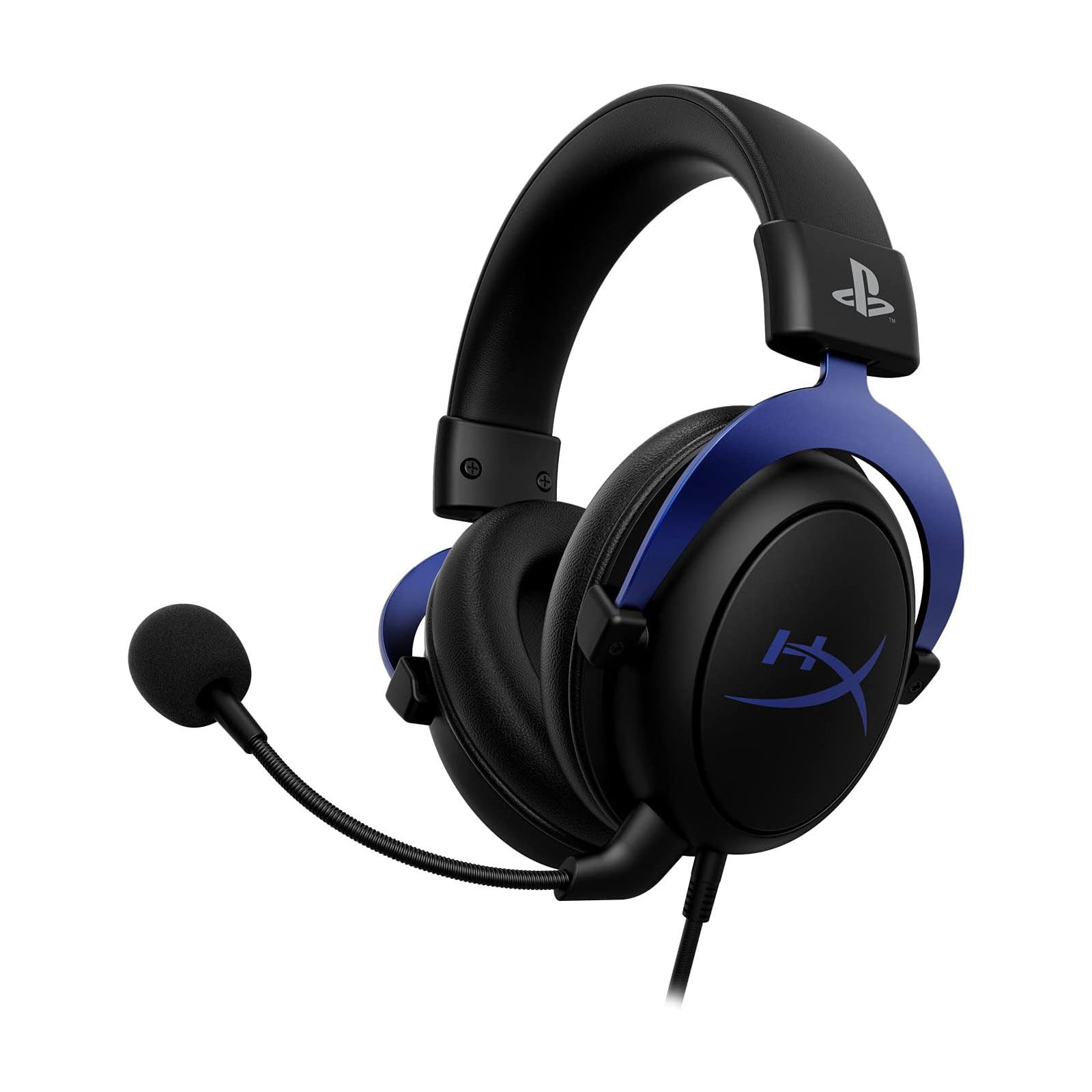 HyperX HyperX Cloud 4P5H9AM#ABB Gaming-Headset (Memory-Schaumstoff, Aluminiumrahmen, Geräuschunterdrückung, lizensiert für Playstation) HyperX HyperX Cloud 4P5H9AM#ABB Gaming-Headset (Memory-Schaumstoff, Aluminiumrahmen, Geräuschunterdrückung, lizensiert für Playstation)