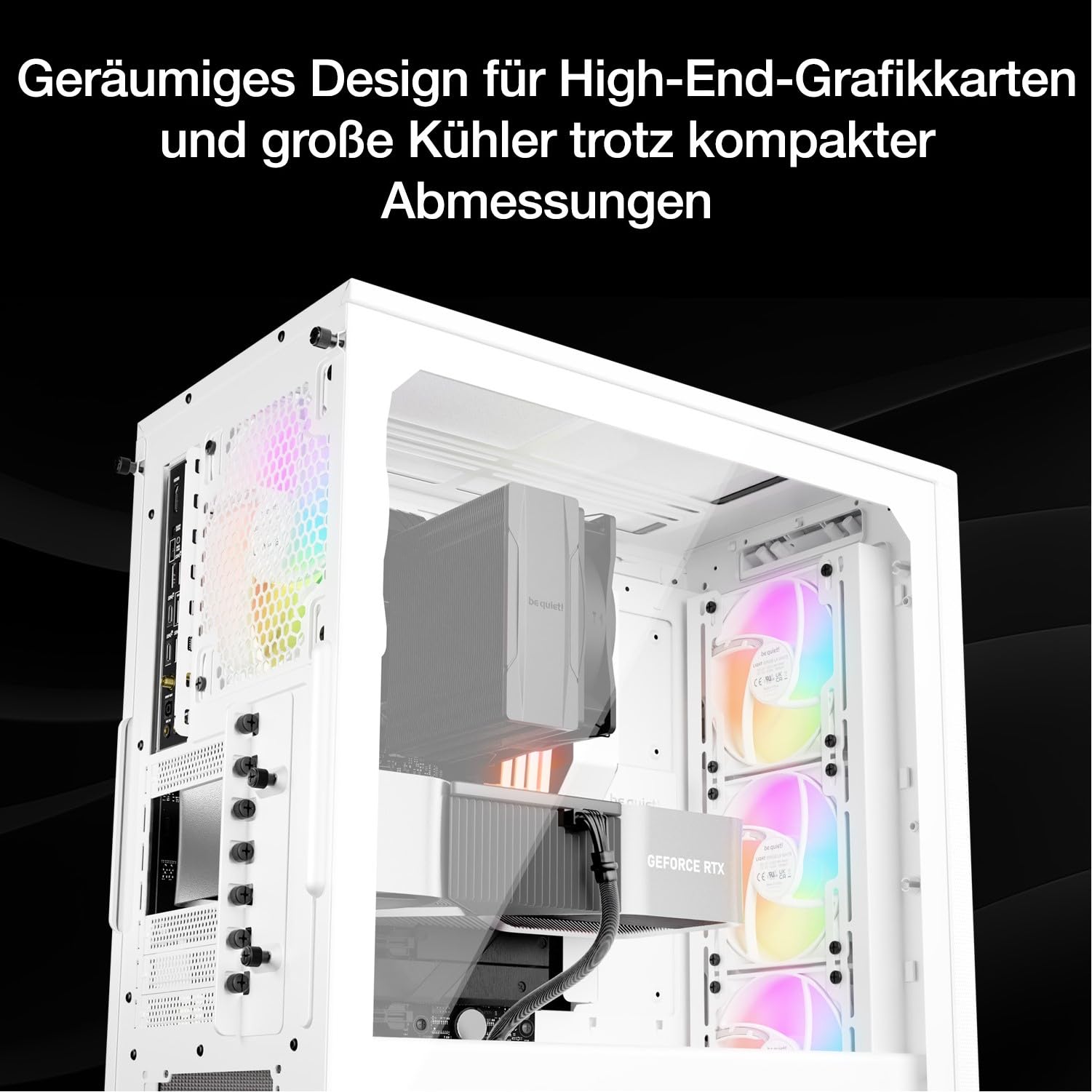 be quiet! Pure Base 501 LX White PC-Gehäuse