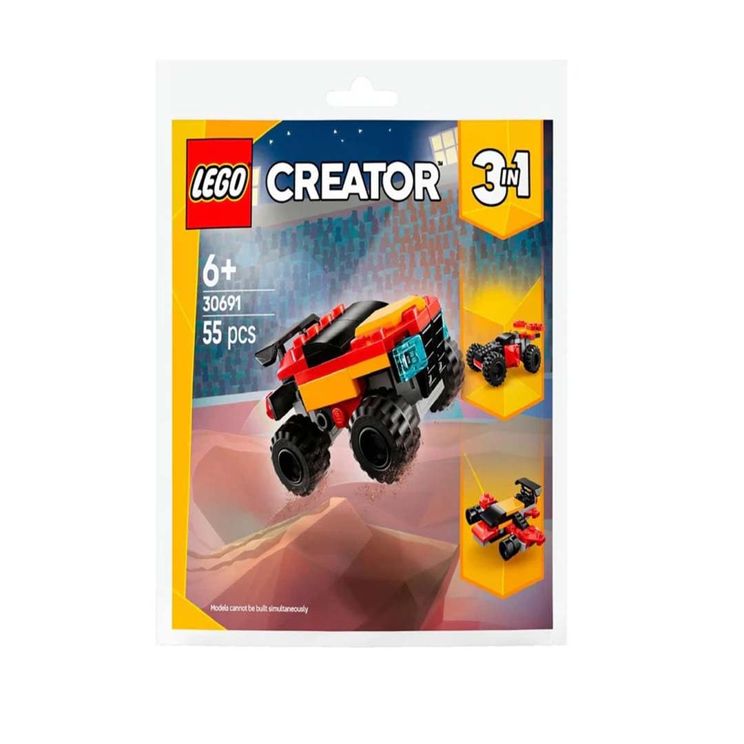 LEGO Konstruktionsspielzeug Creator 3-in-1 Mini-Monstertruck