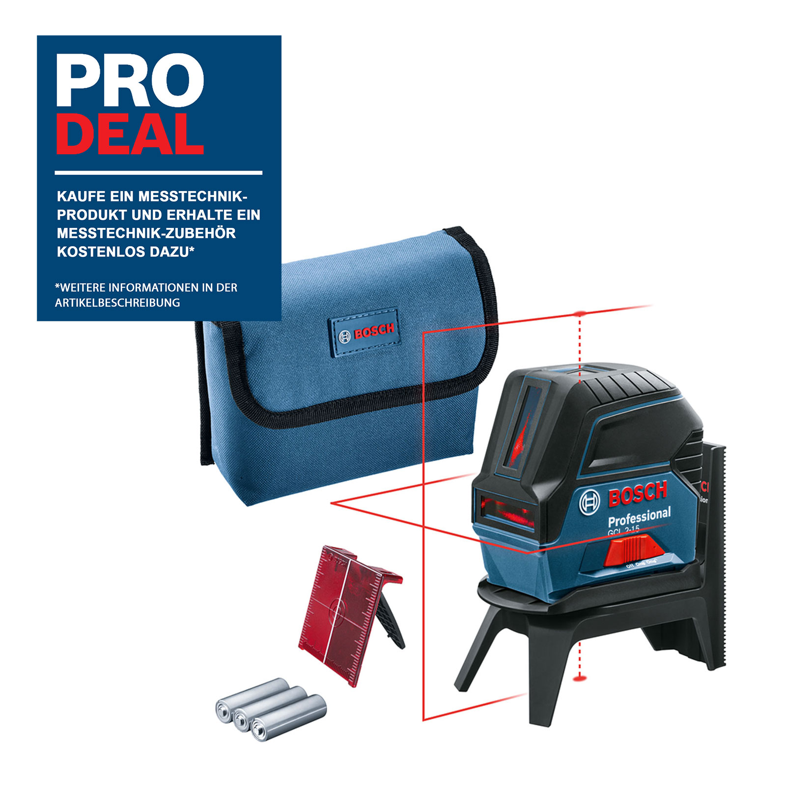 Bosch Professional GCL 2-15 Kombilaser