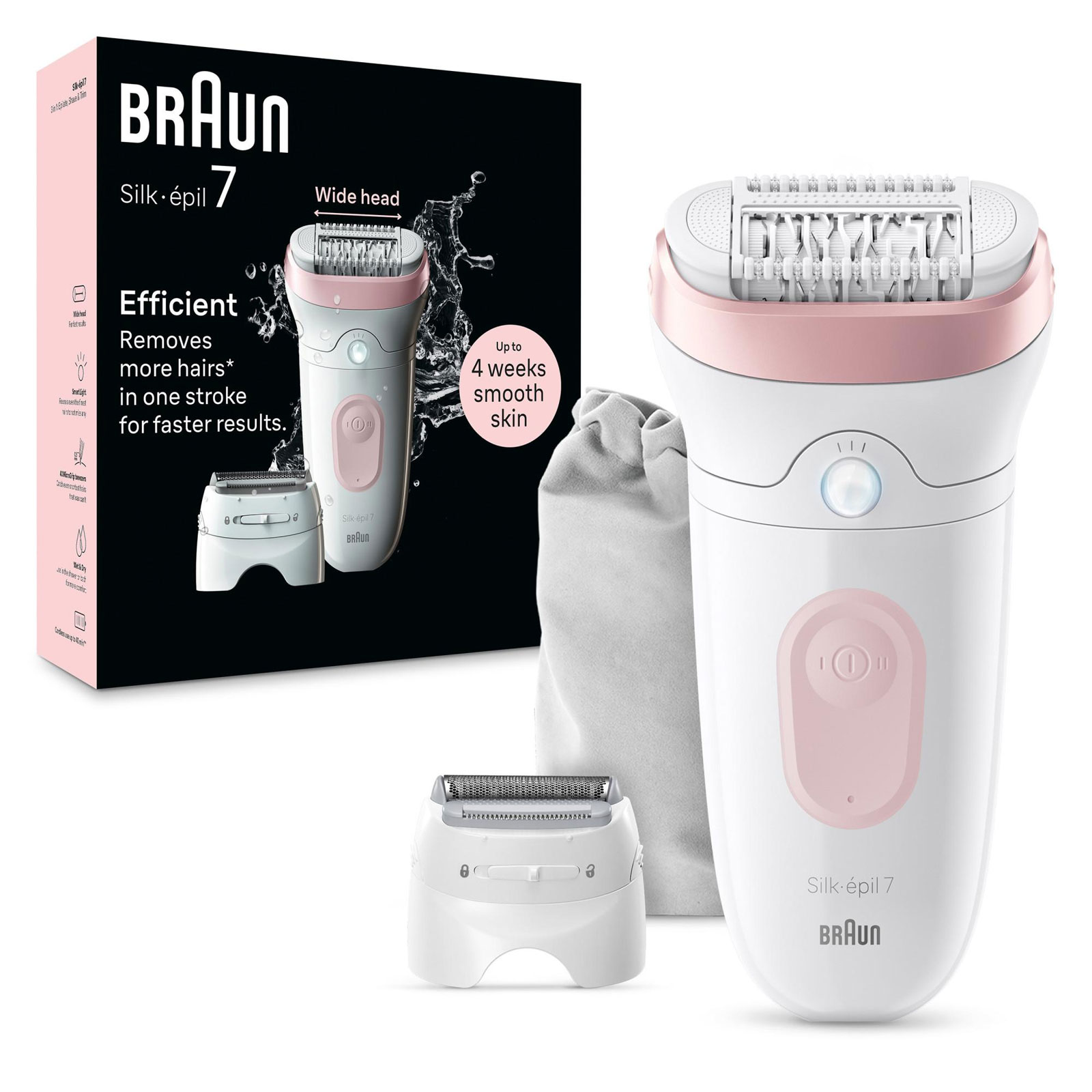 Braun Epilierer Silk-épil 7 7-030 MicroGrip Pinzettentechnologie Wet&Dry Made in Germany Braun Epilierer Silk-épil 7 7-030 MicroGrip Pinzettentechnologie Wet&Dry Made in Germany