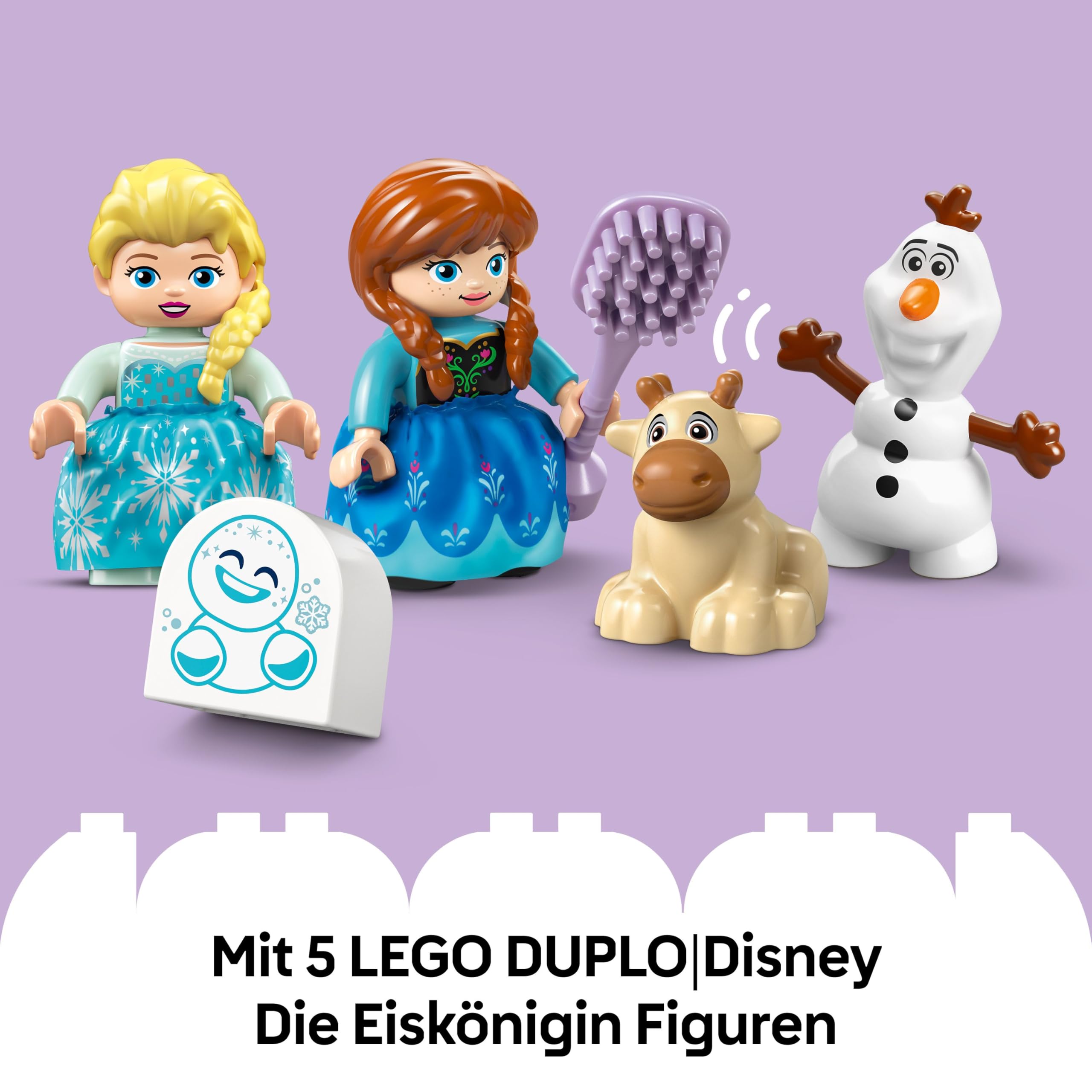 LEGO DUPLO │ Disney Annas und Elsas Party im Eispalast - Frozen Spielzeug