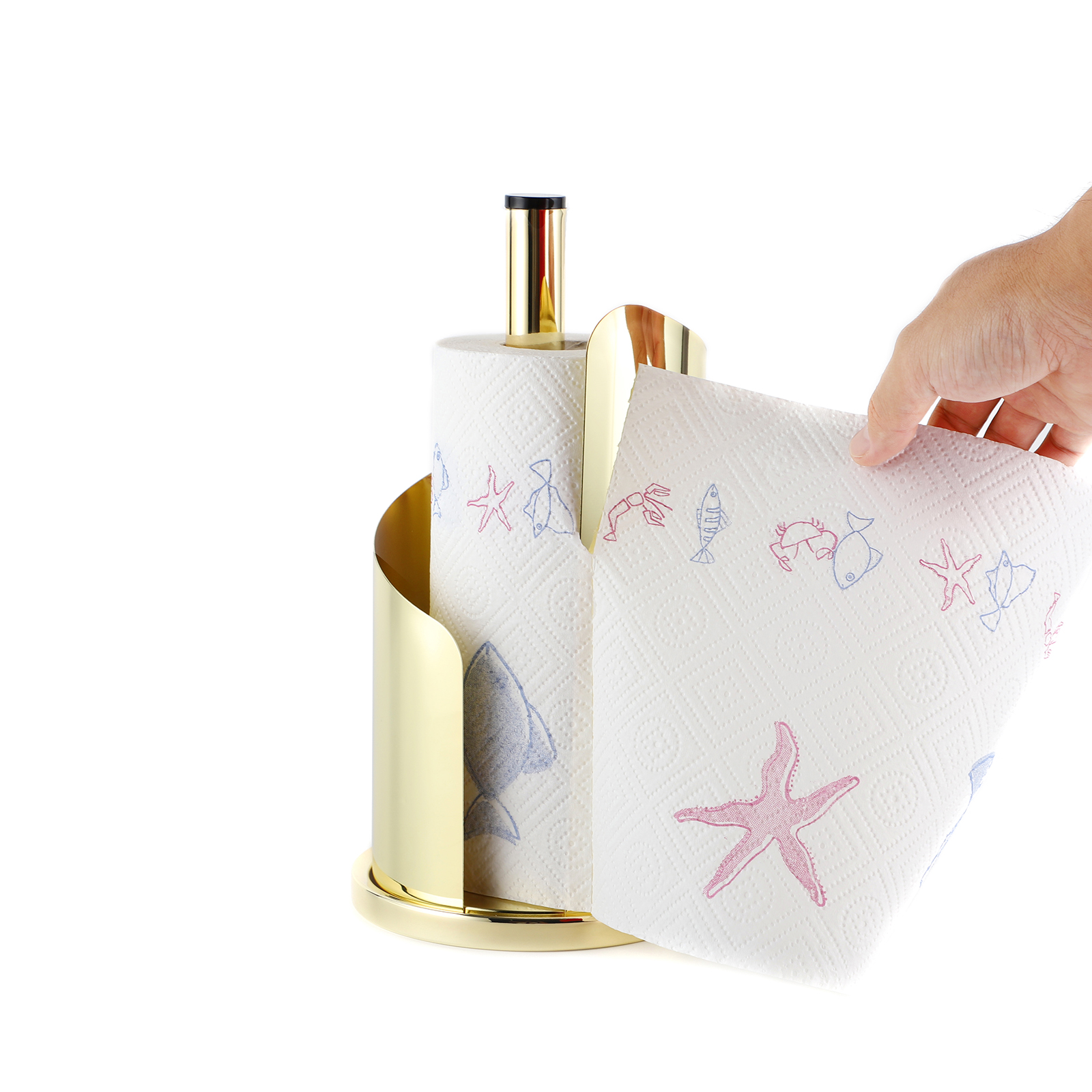 Echtwerk Küchenrollenhalter aus Edelstahl 