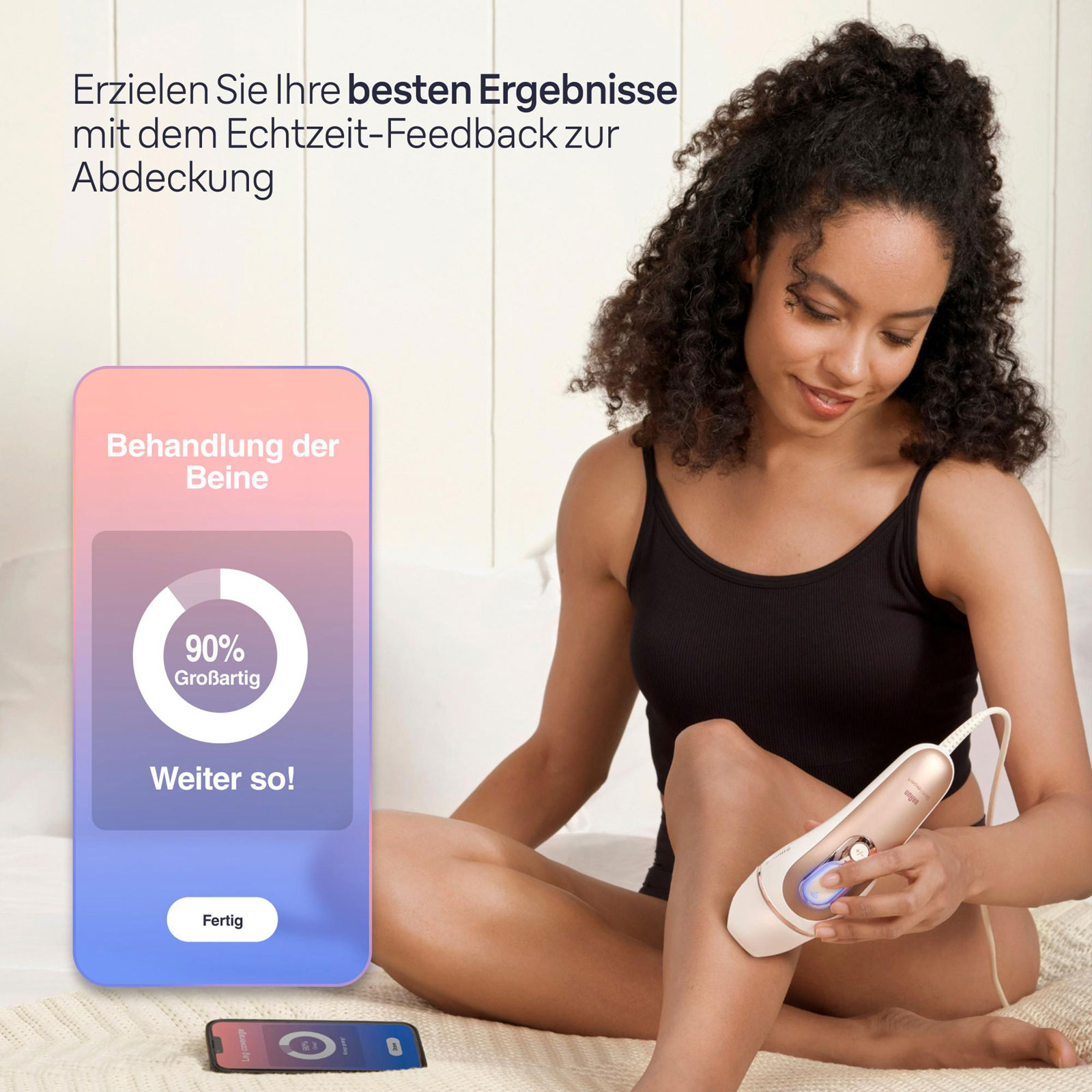 BRAUN IPL Haarentferner IPL Skin i·expert PL7253 mit gratis App und 3 Aufsätzen