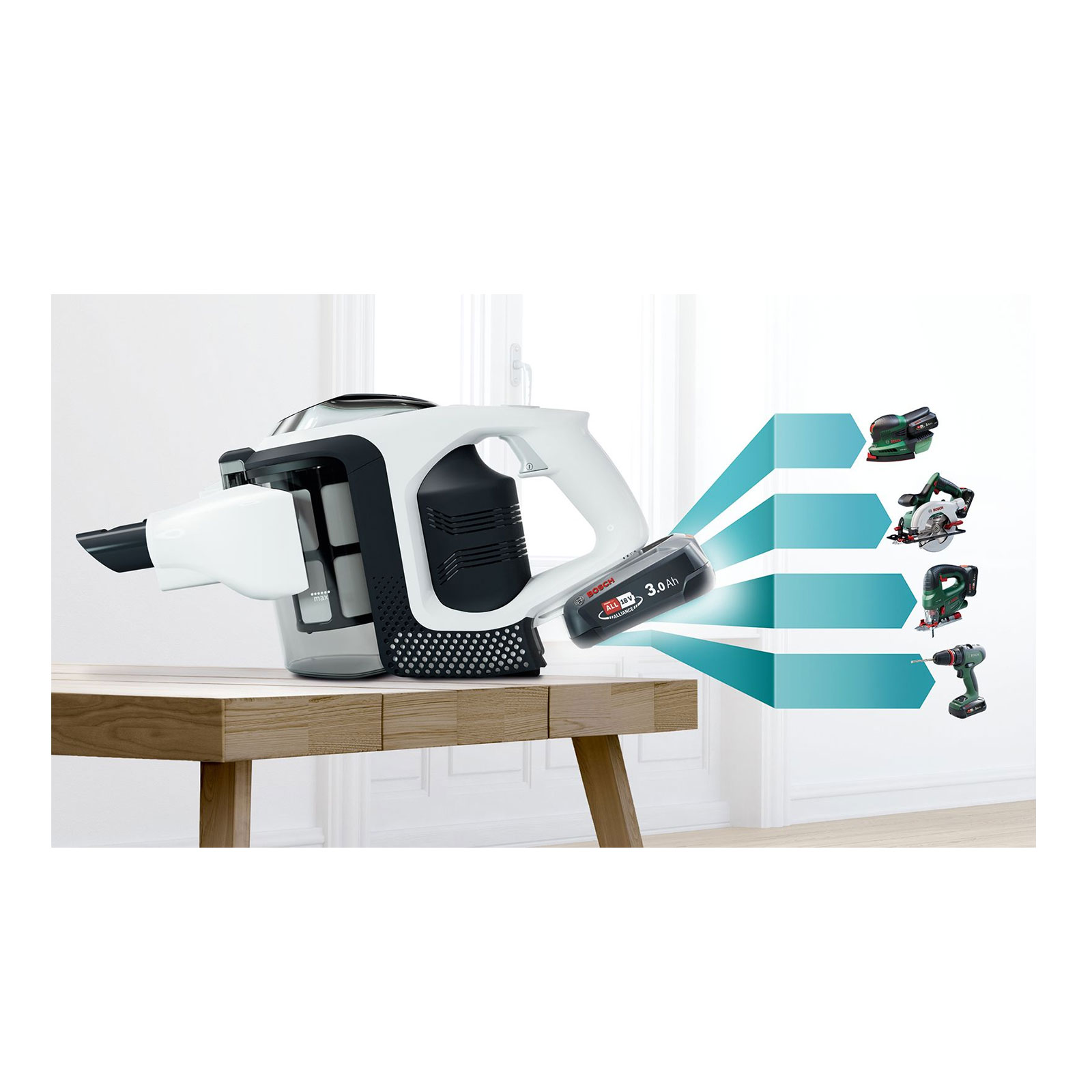 Bosch BKS811MTB Unlimited Akkusauger