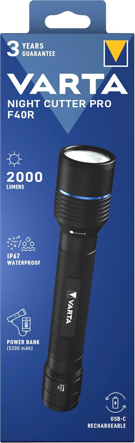 VARTA Taschenlampen NIGHT CUTTER PRO F40R