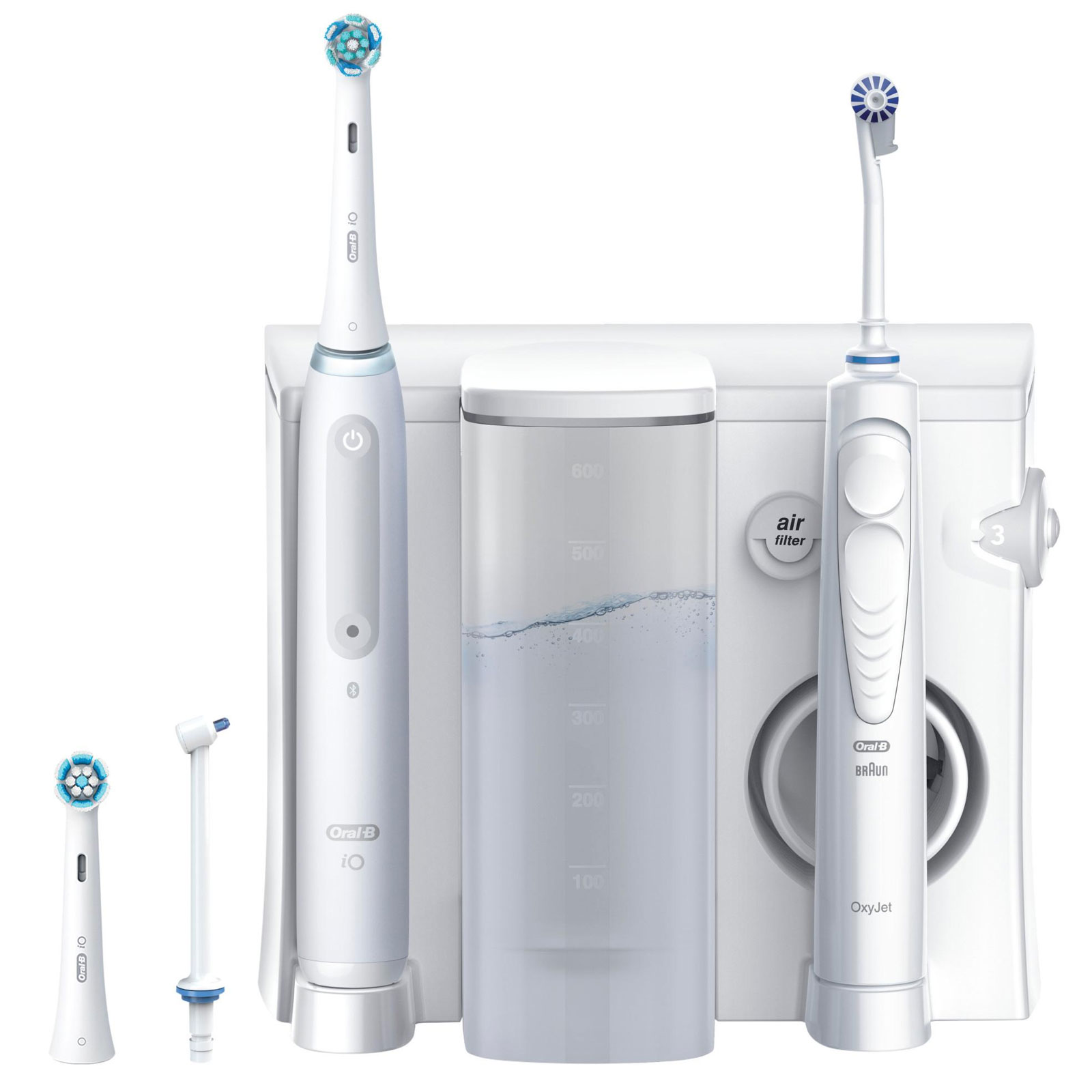 Oral-B Zahnpflegesystem Oral Health Center Oxyjet + iO4