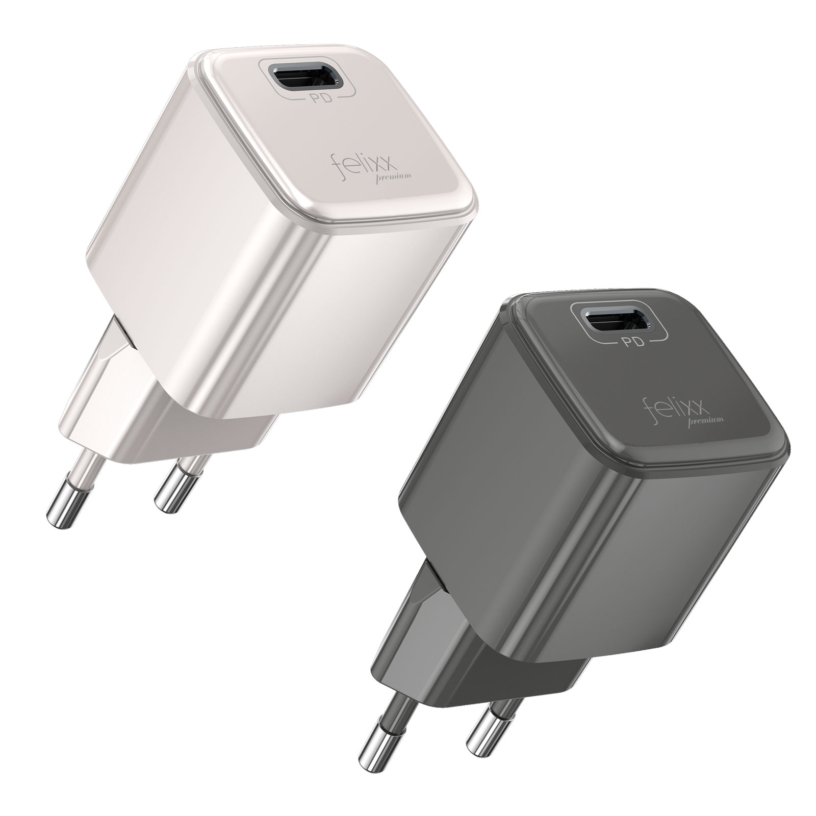 felixx Premium 25W Schnelllader mit Power Delivery