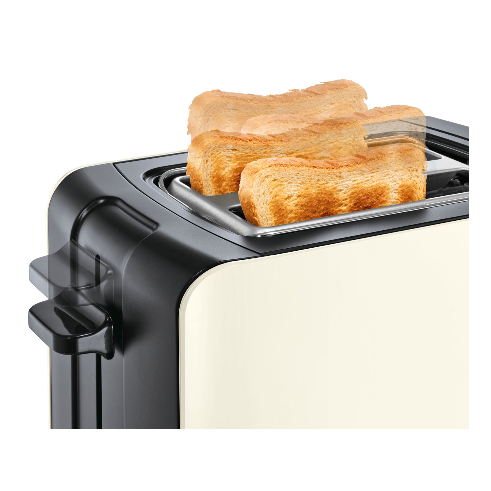 Bosch TAT6A117 Toaster Kompakt creme/dunkelgrau
