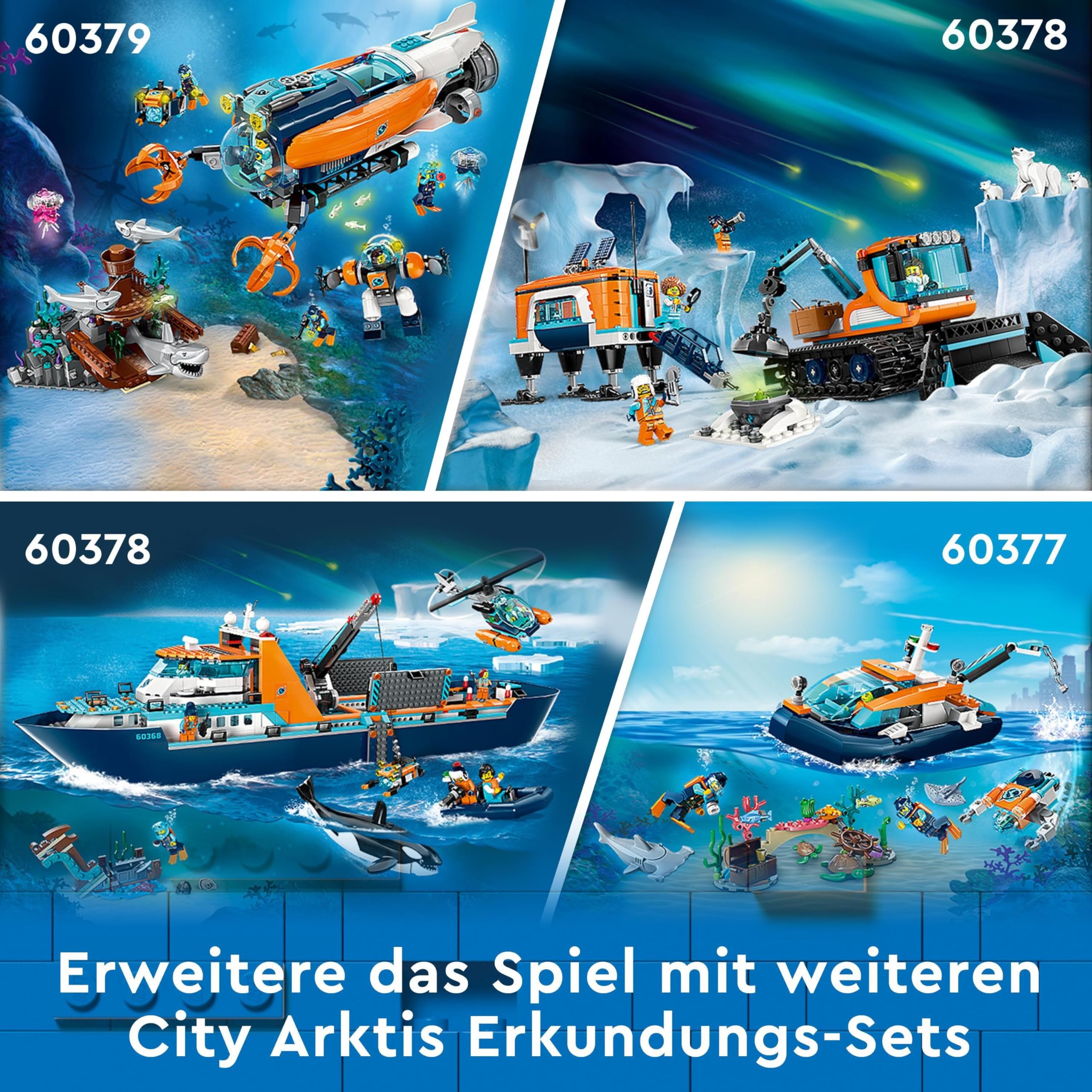 LEGO City Arktis-Forschungsschiff 60368