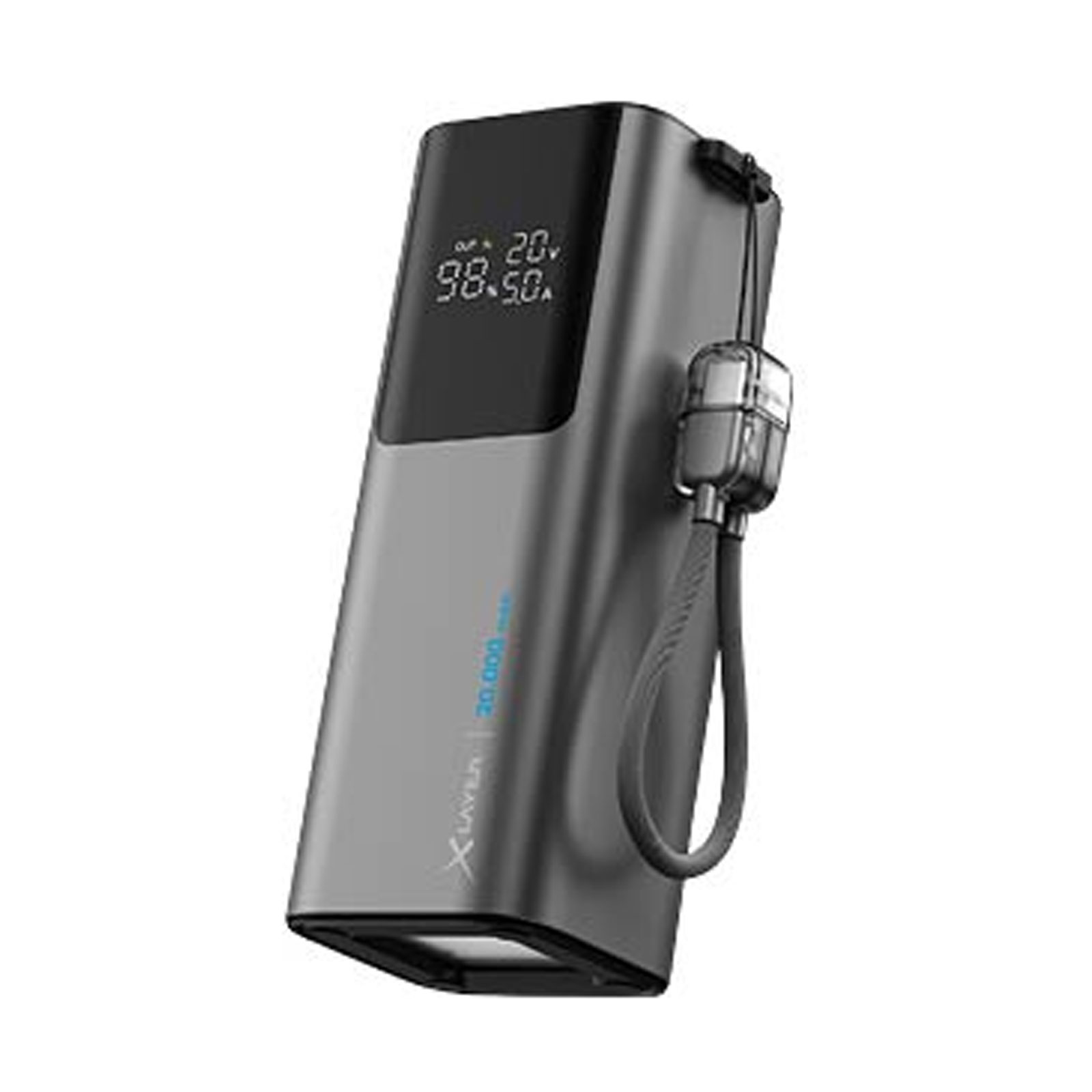 XLayer Powerbank HyperCharge 20.000 mAh 165W Black
