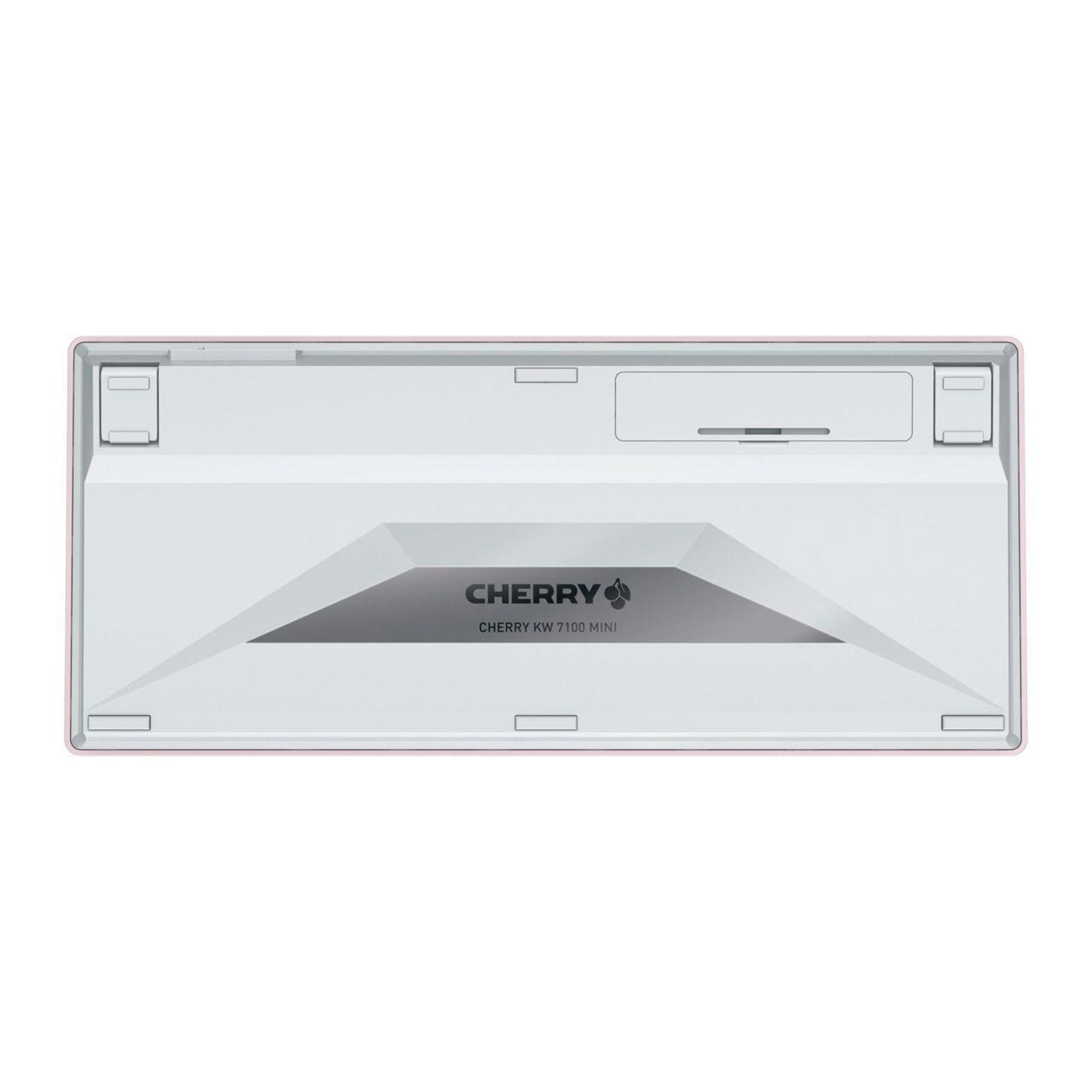 CHERRY KW 7100 MINI BT Tastatur, Milk White (Bluetooth, DE-Layout, SX-Schalter)