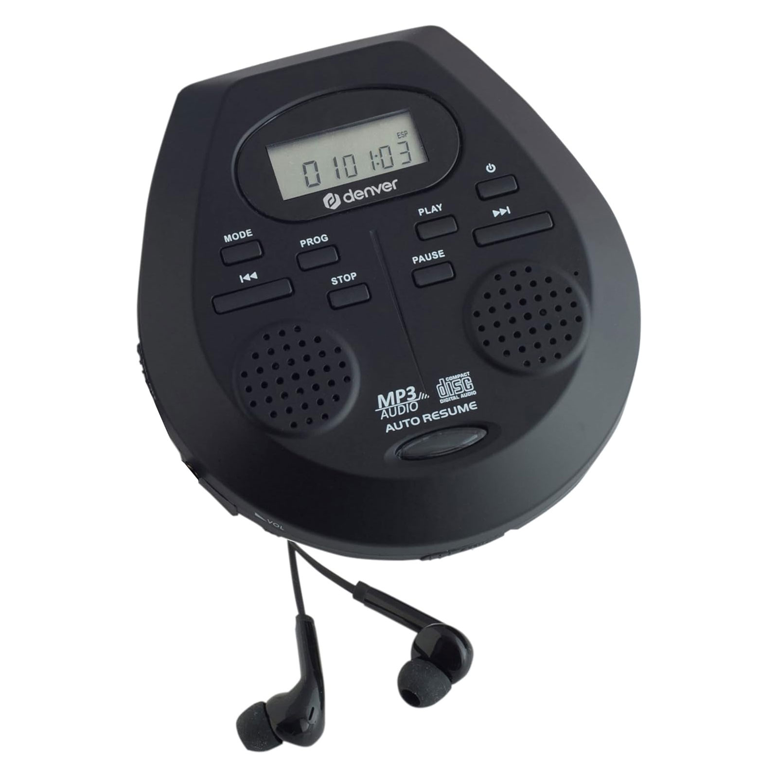 DENVER Disc-Man DMP-395W weiß