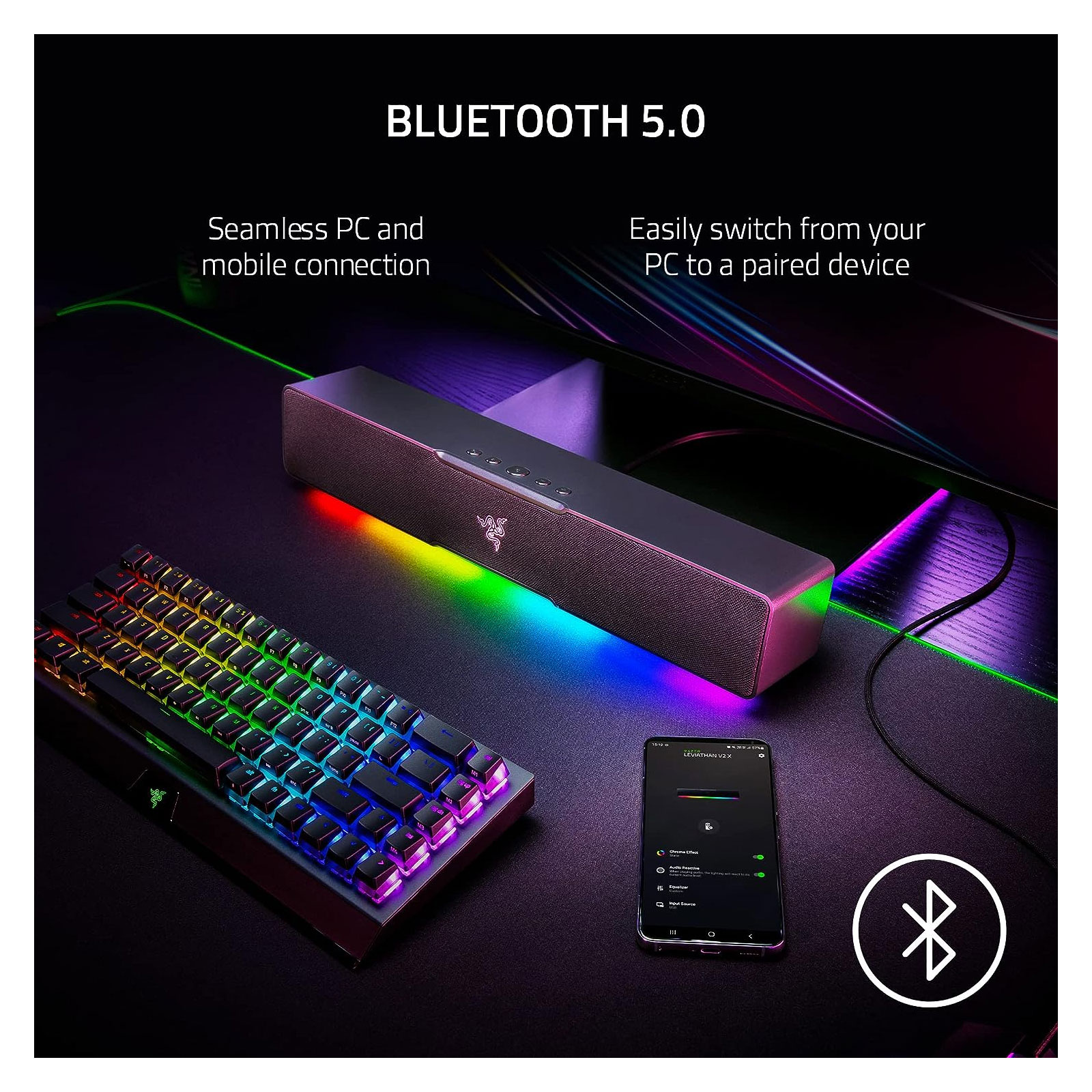 RAZER Leviathan V2 X, Schwarz RAZER Leviathan V2 X, Schwarz