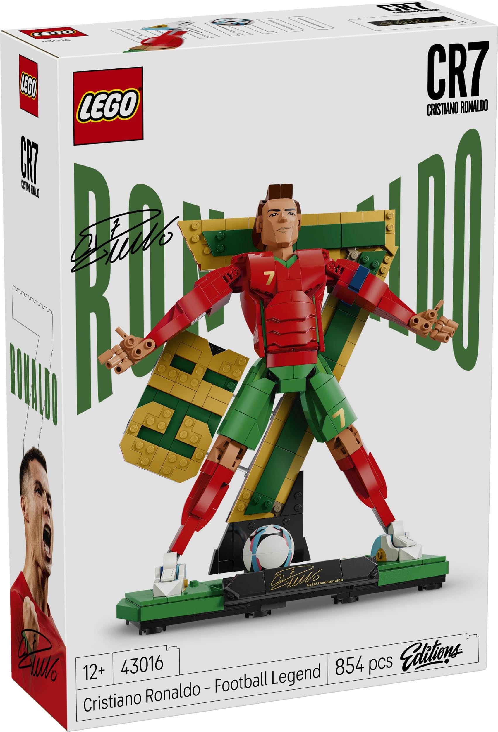 LEGO Cristiano Ronaldo - Fußballlegende Lego-Set (43016)