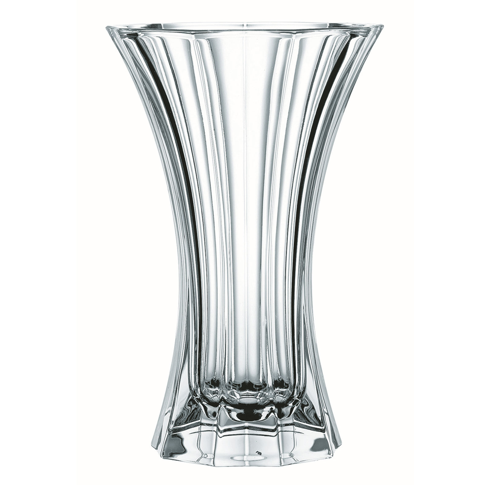 Nachtmann, Vase, Kristallglas, 21 cm, Saphir 80500 Transparent