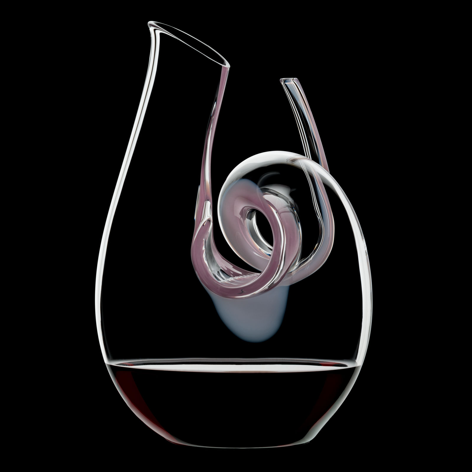 Riedel Dekanter Curly Pink Mini