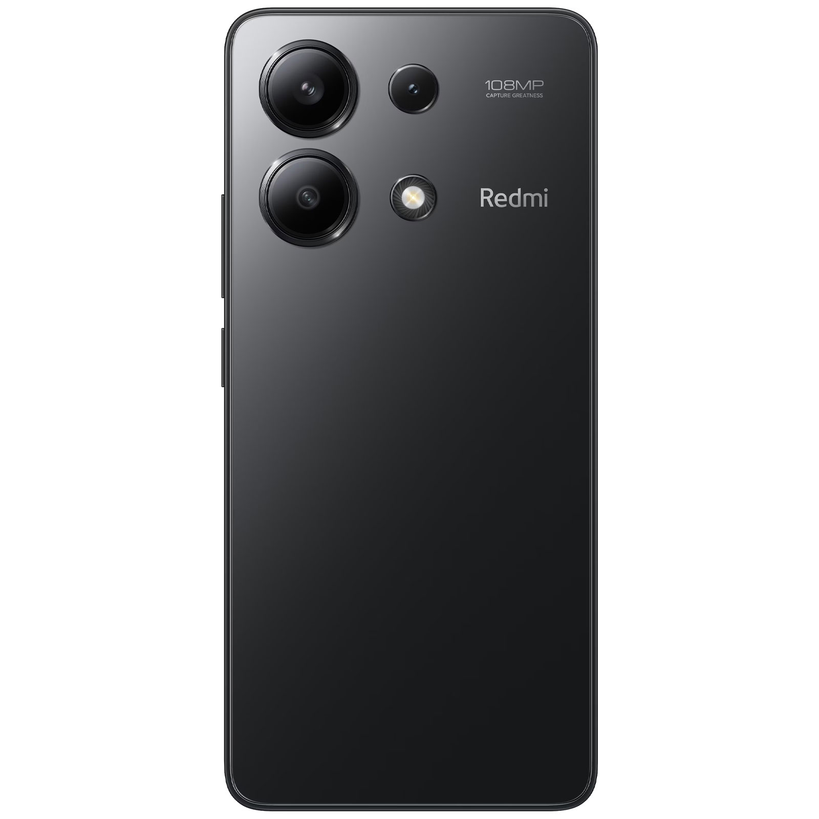 Xiaomi Redmi Note 13 4G 6GB + 128GB Midnight Black Smartphone (6,67 Zoll, 108 MP, Triple-Kamera, 5.000-mAh, Octa-Core, Fingerabdrucksensor, Gesichtserkennung, schwarz)