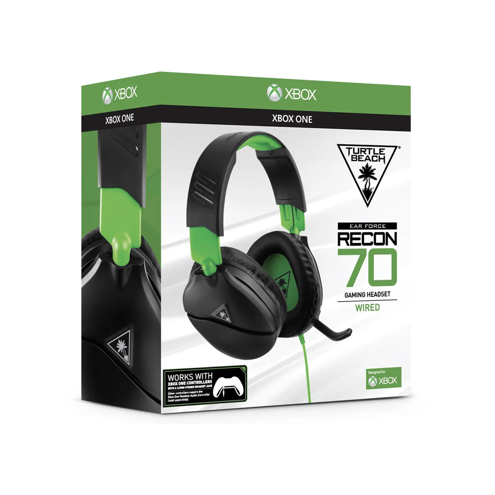 Turtle Beach Recon 70 Gaming-Headset für Xbox, Schwarz (PS5, PS4, Xbox Series X|S, Xbox One, Nintendo Switch, PC)