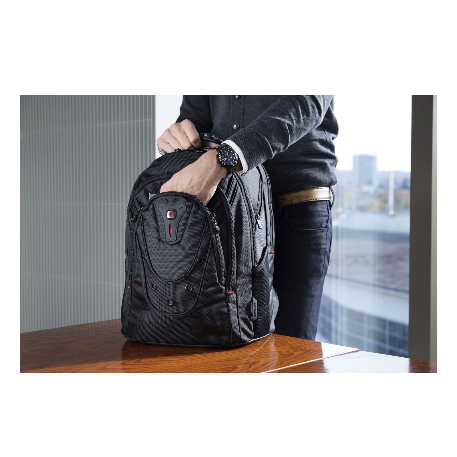 Wenger 605501 Ibex 125th Ballistic Laptop Rucksack