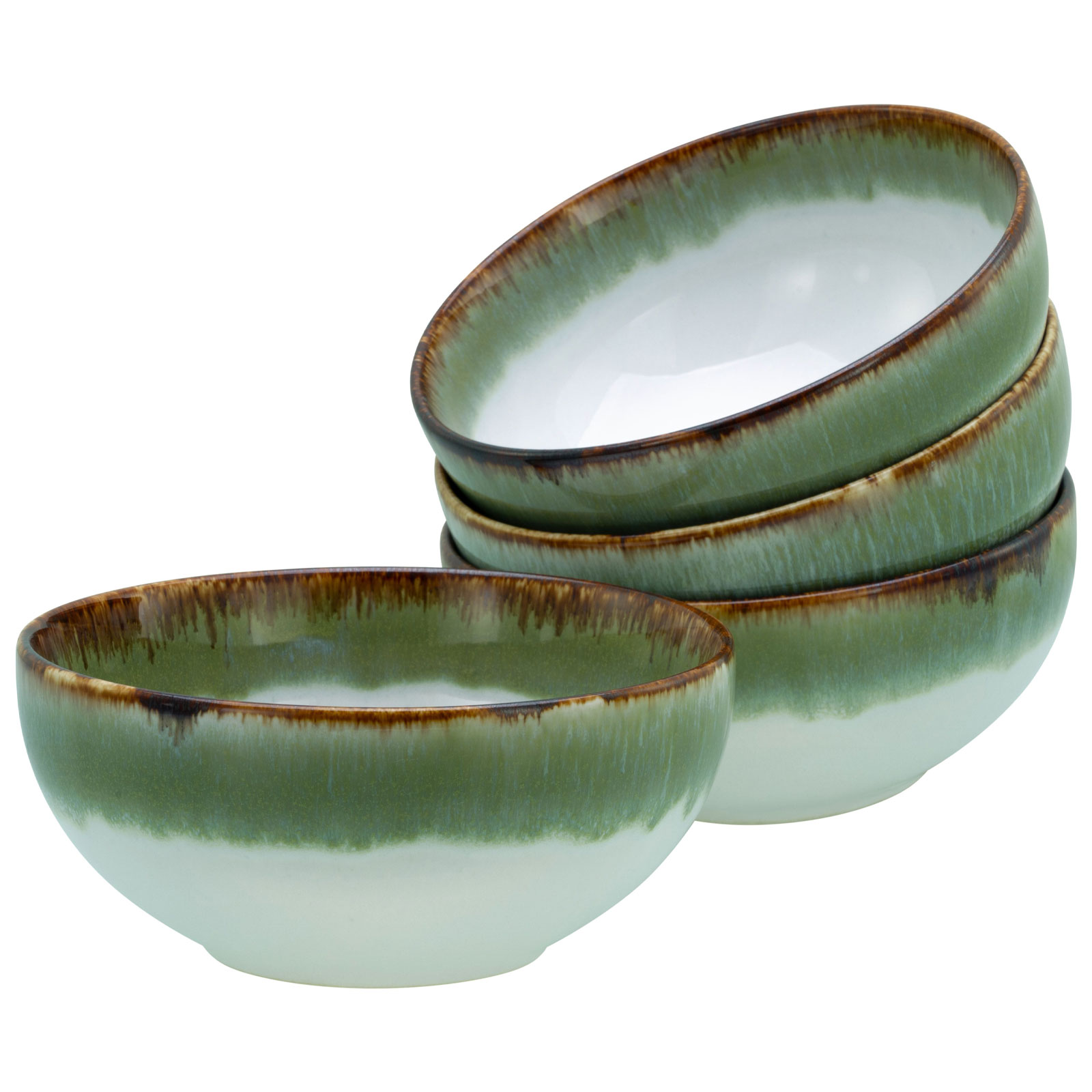 CreaTable Cascade 21685 Buddha Bowl Set, 4-teilig