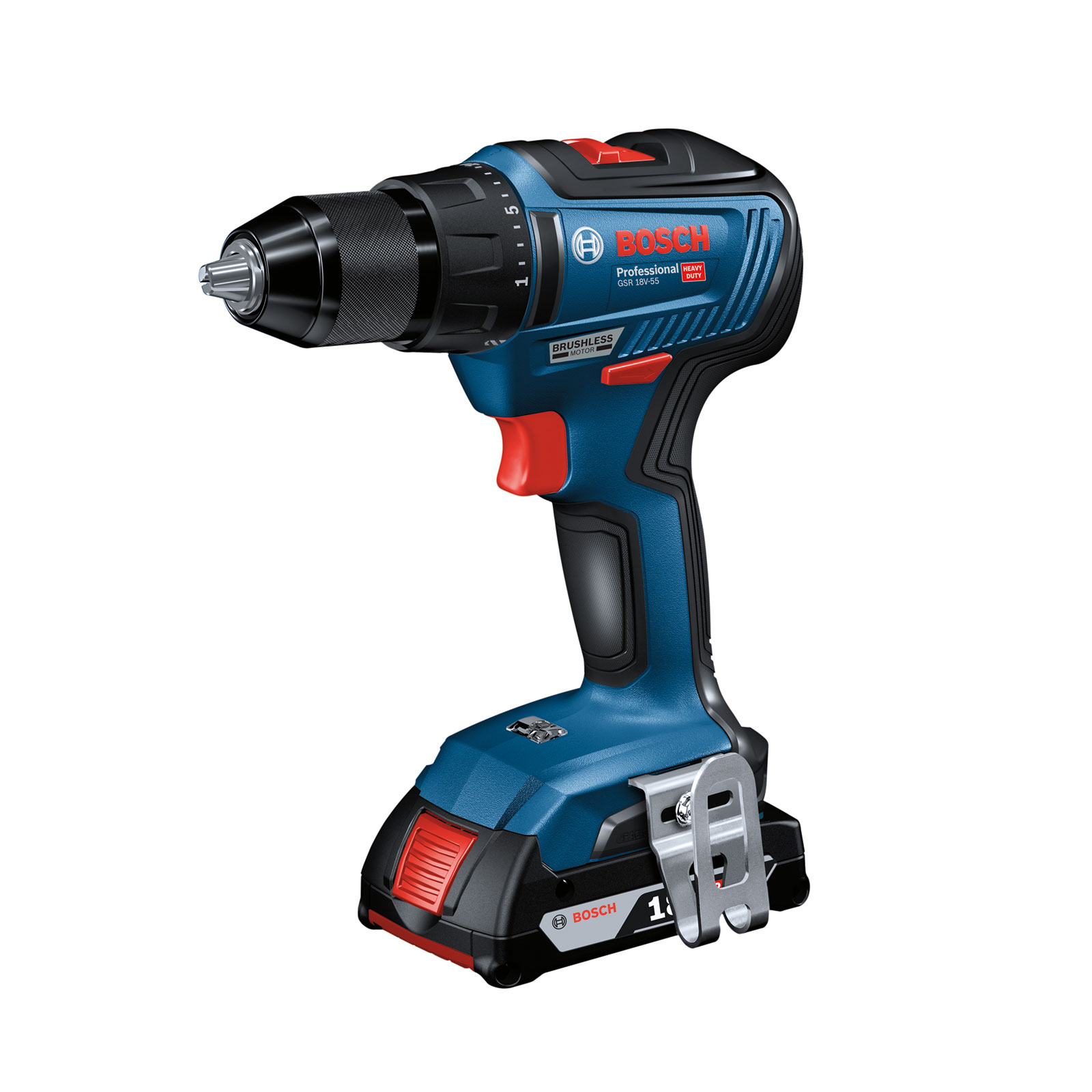 Bosch Professional GDR 18V-200 + GSR 18V-55