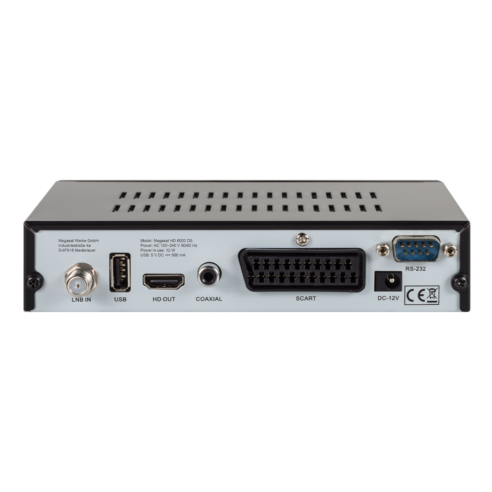 MEGASAT HD 6000 DS SAT-Receiver