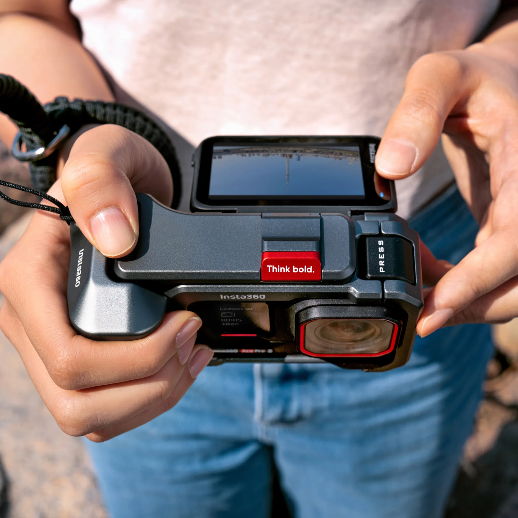 Insta360 Ace Pro 2/Ace Pro Single Battery Xplorer Bundle, Dark Gray Kamera