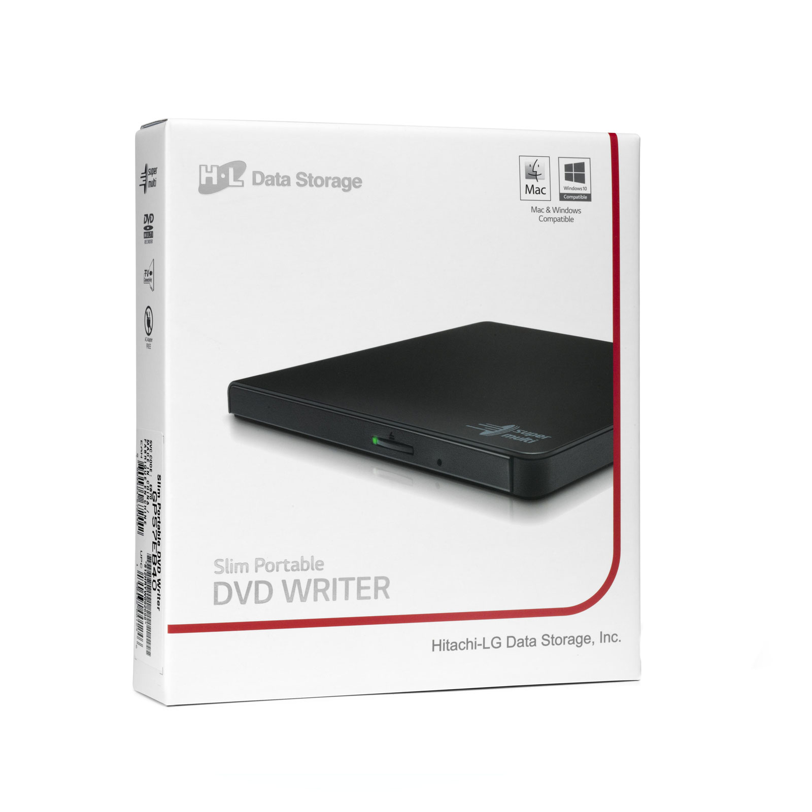 HLDS GP57EB40 DVD-Brenner schwarz, extern 9.5mm, Retail