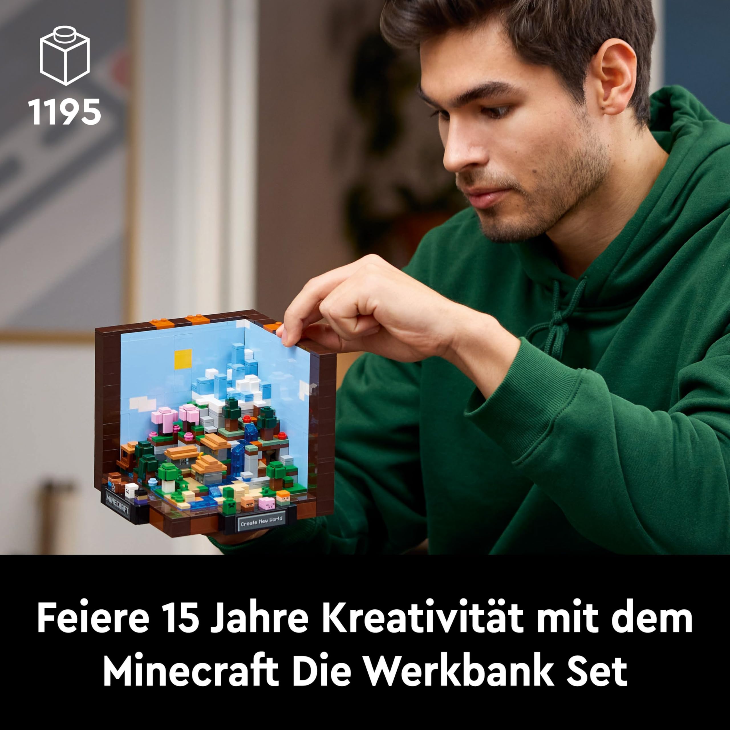 Lego Minecraft Die Werkbank Spielzeug Bauset