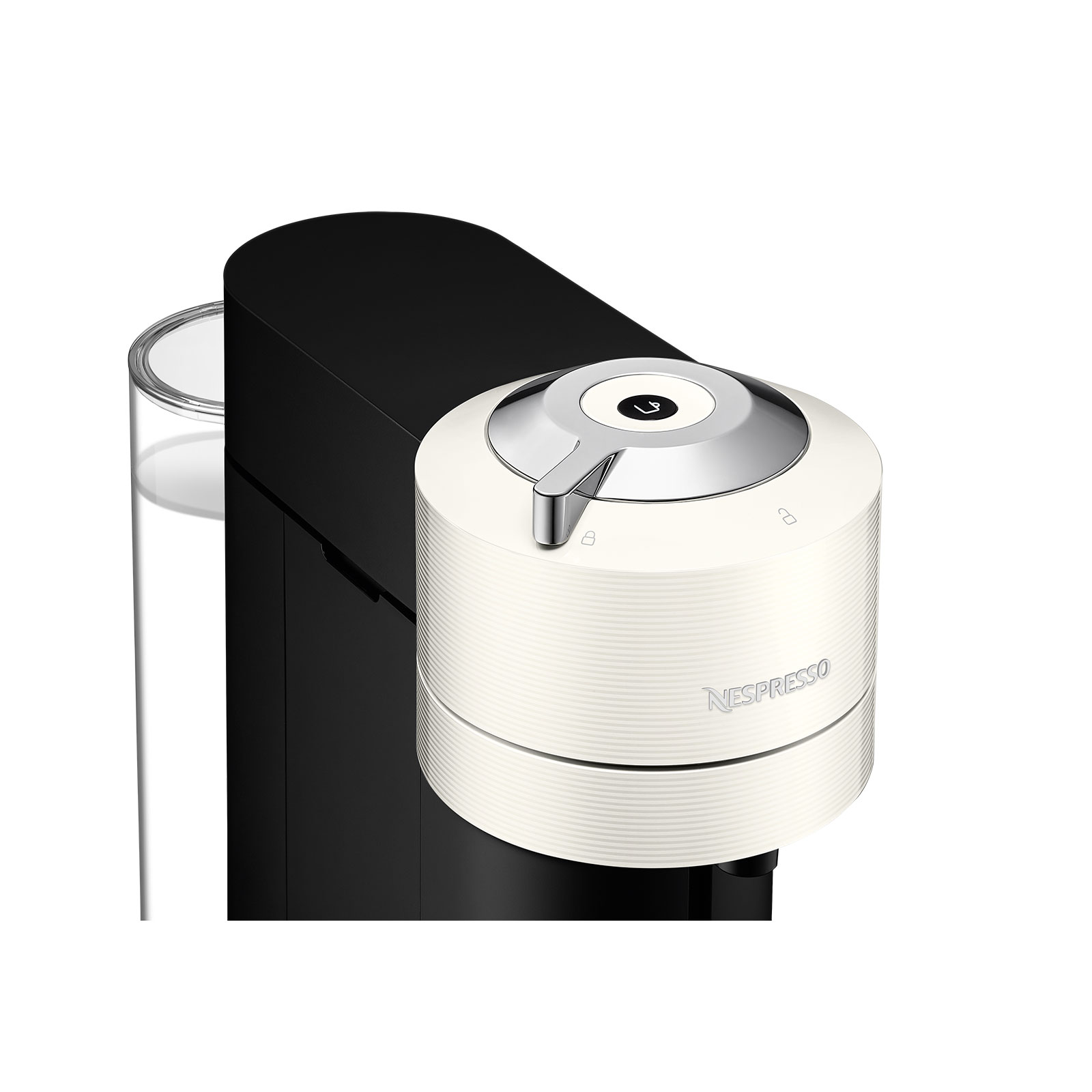 De'Longhi Nespresso-Kapselmaschine Vertuo Next ENV 120.W + Zugabe Aeroccino Milchaufschäumer