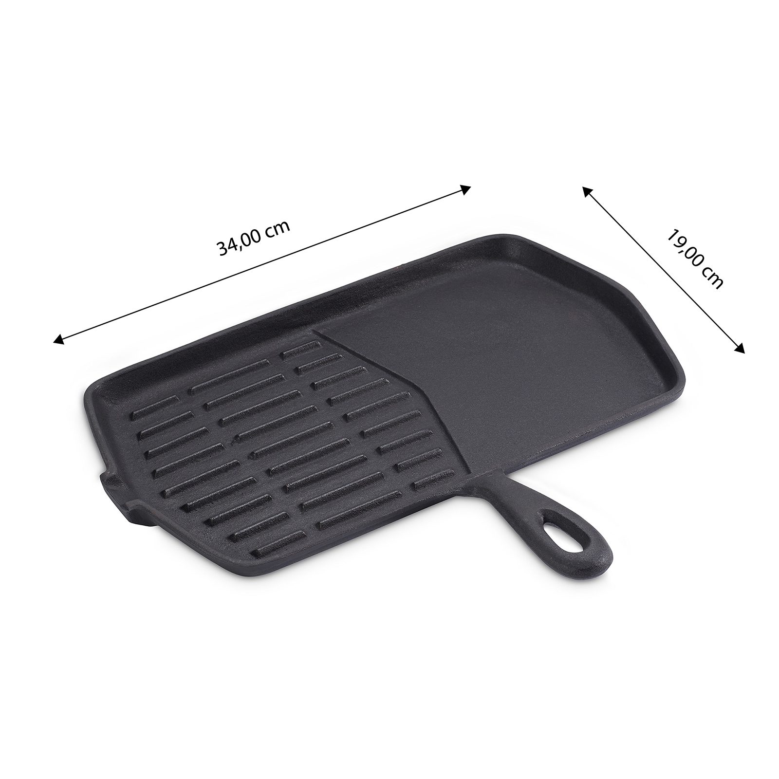 Echtwerk Gusseisen Grillpfanne