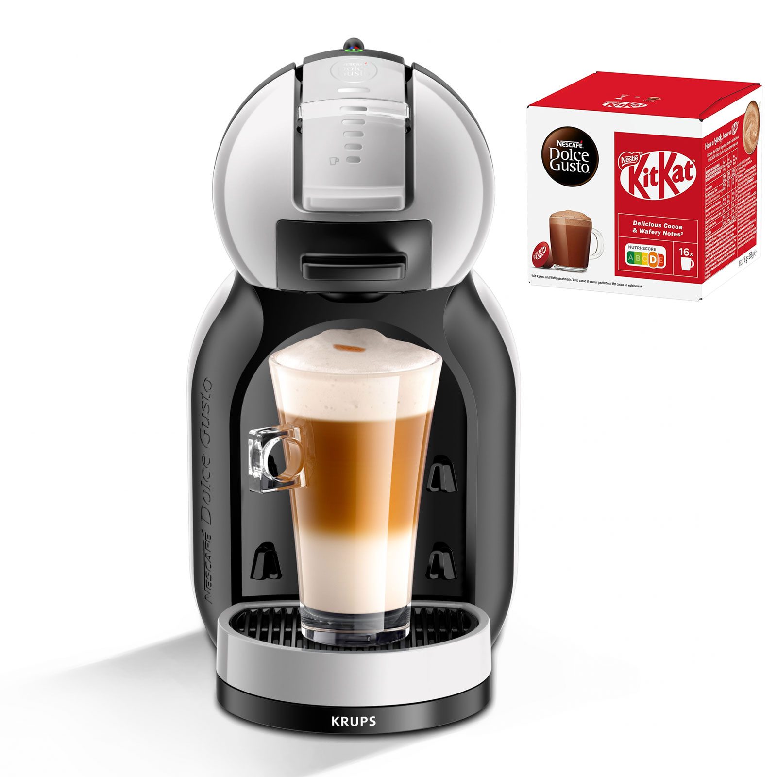 Krups KP123B.25 Dolce Gusto MINI ME + 1 Pck. KitKat