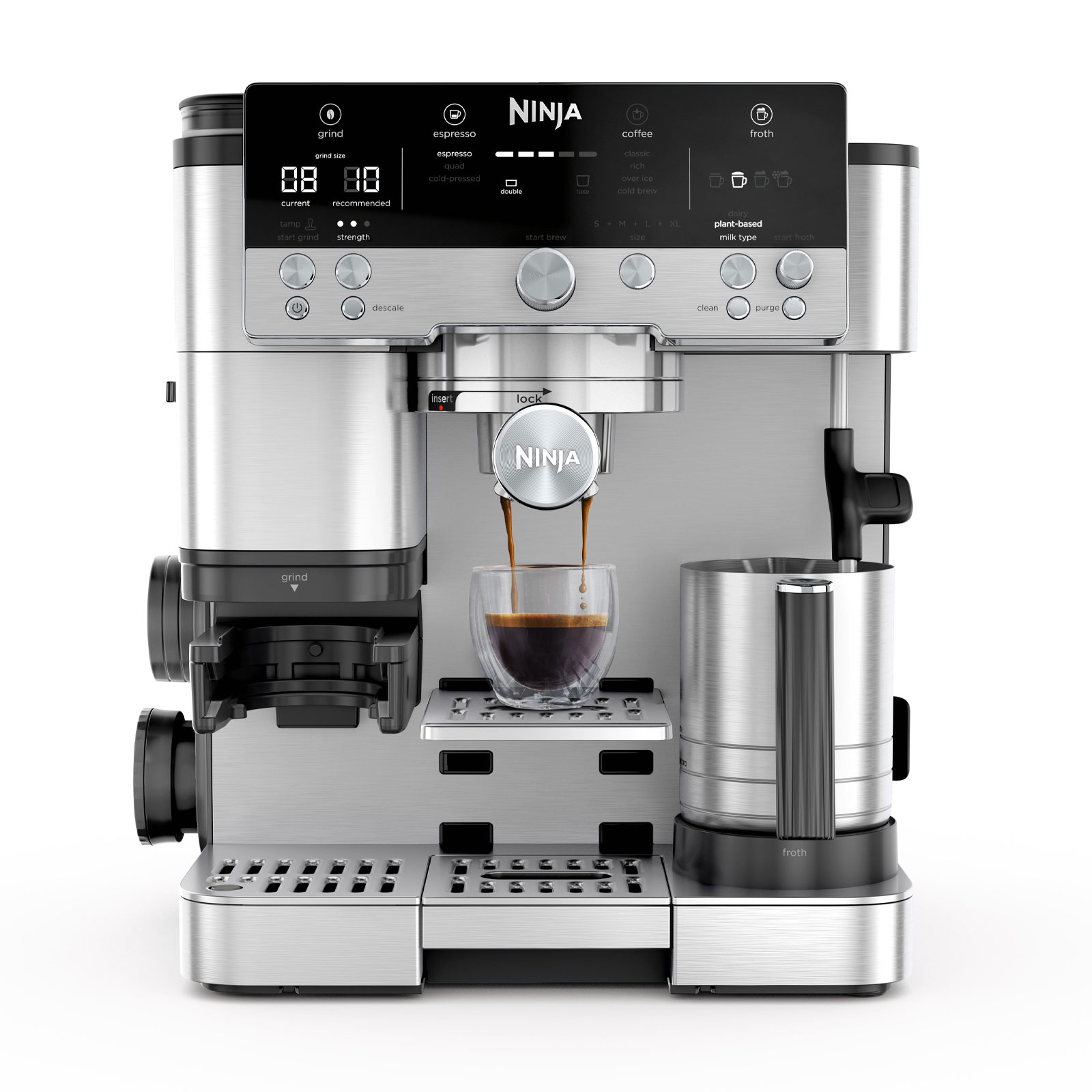 Ninja ES601EU Luxe Premium Siebträger-Espressomaschine