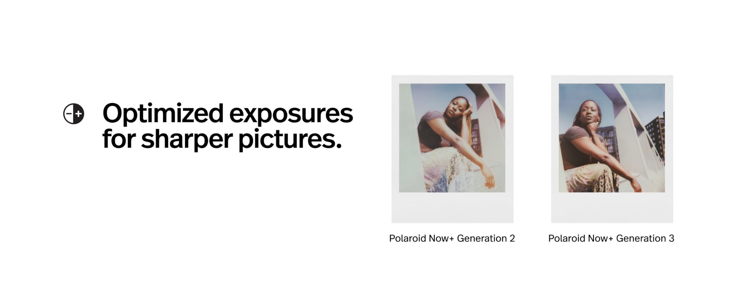 Polaroid – Now+ Generation 3 – Sofortbildkamera mit Bluetooth-Verbindung