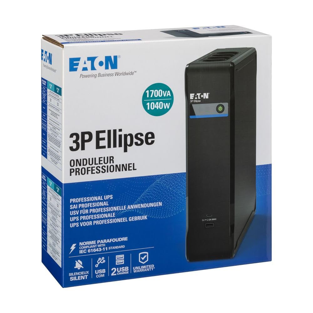 Eaton Ellipse 3P1700UD USV – Off-Line – 1700VA/1040W