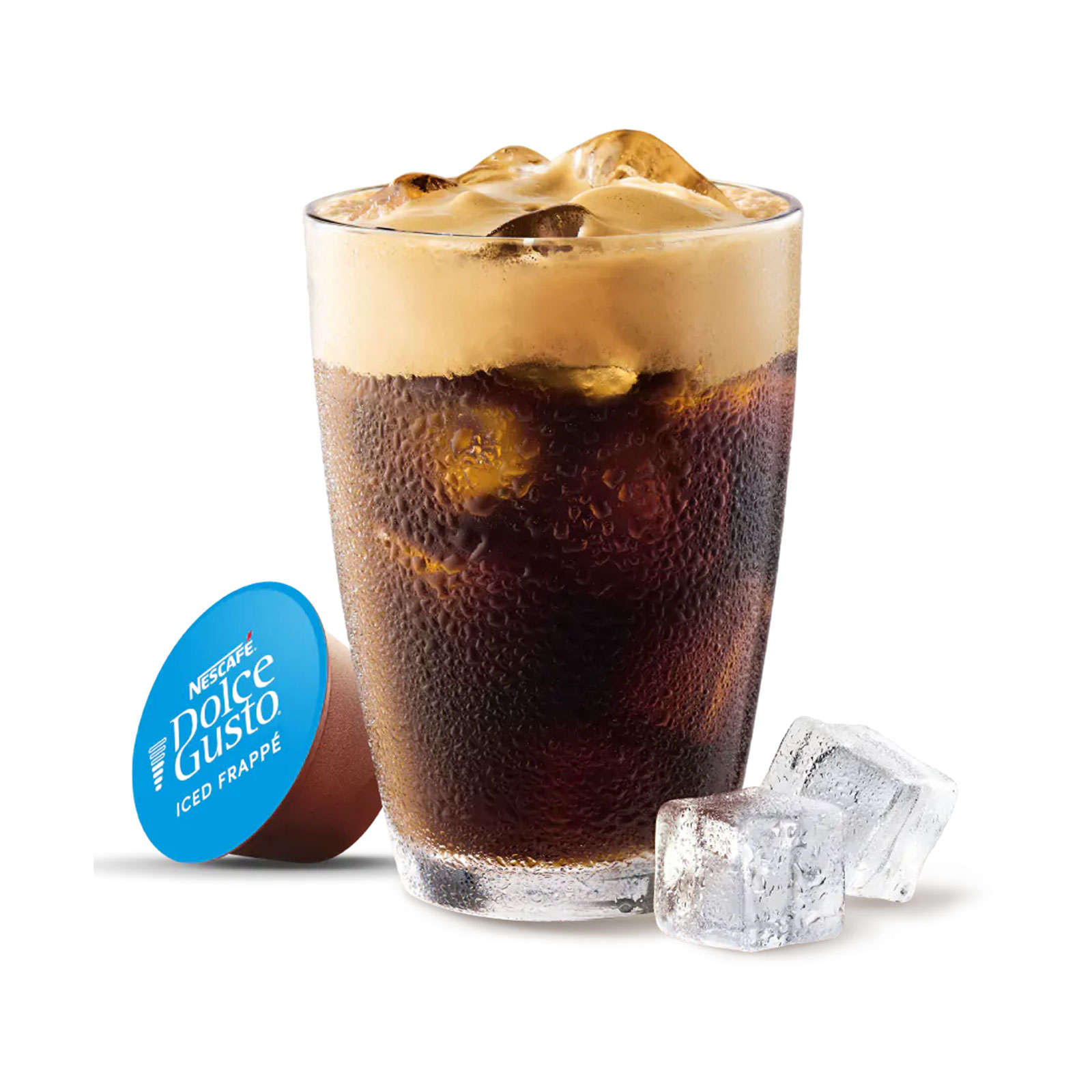 Krups KP3405.25 Dolce Gusto Kapselmaschine inkl. Iced Frappe 16 Capsule