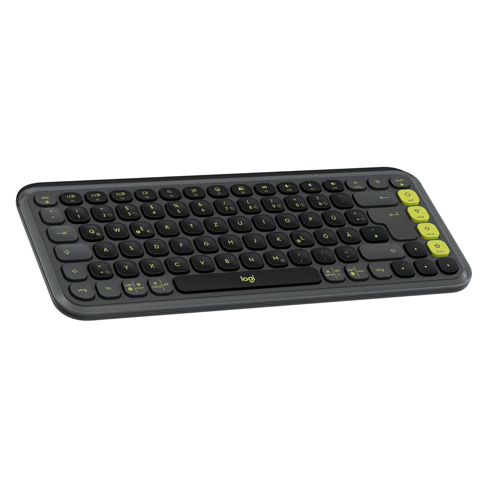 LOGITECH Tastaturen POP ICON COMBO - GRAPHITE