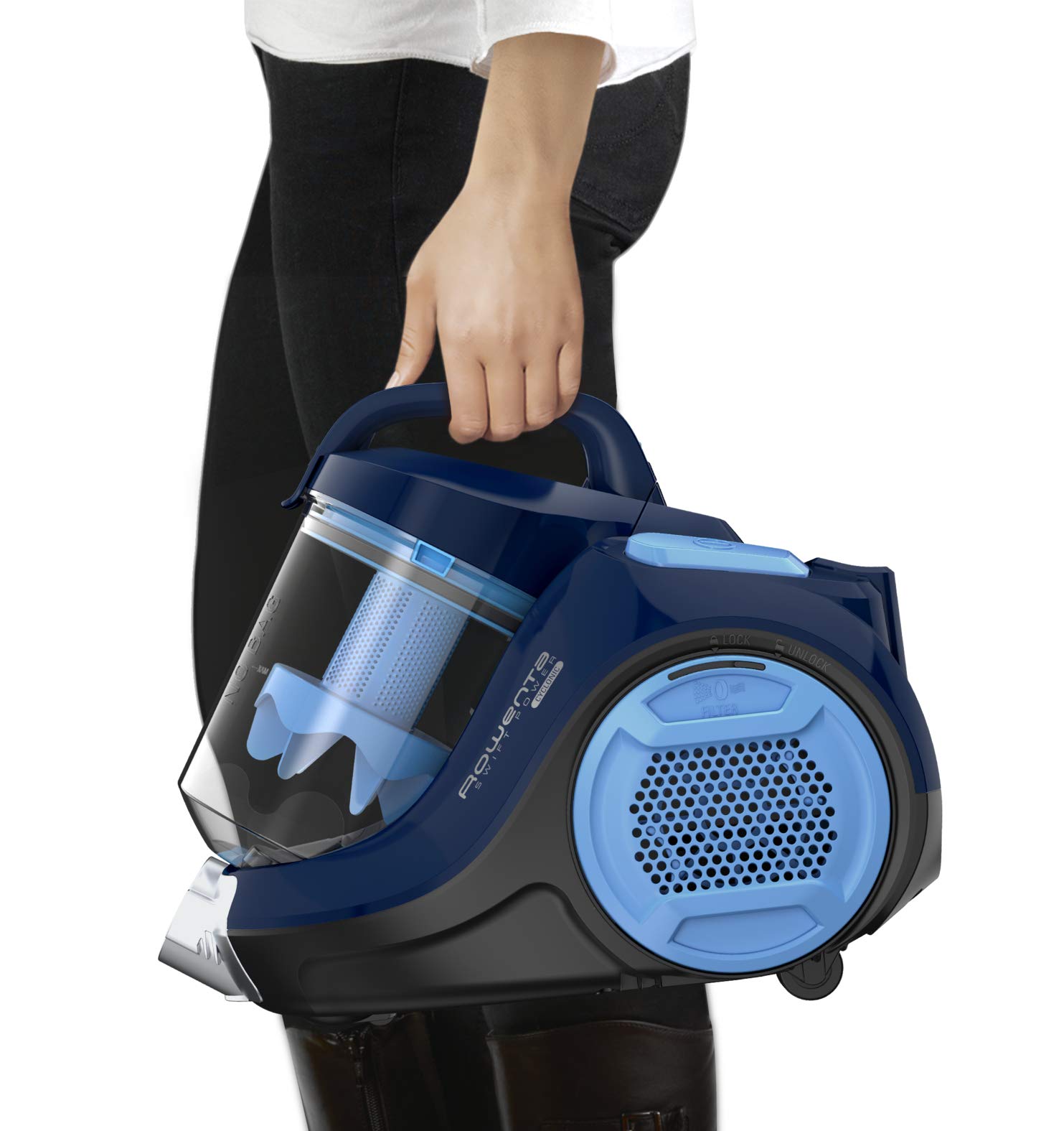 Rowenta RO2981EA Swift Power Cyclonic Staubsauger ohne Beutel 900 Watt